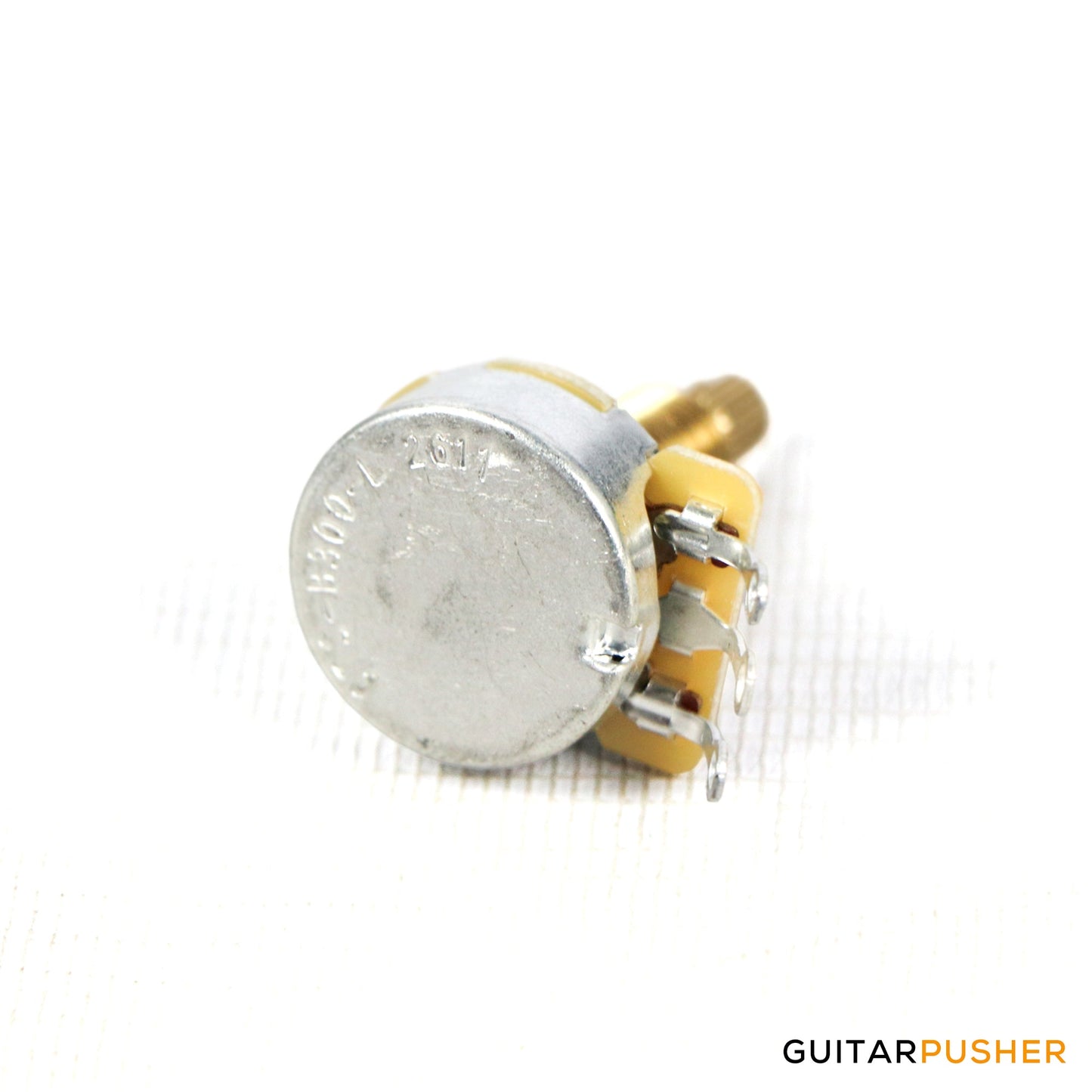 CTS 300k Long Length Slot & Knurled Shaft, Linear Taper Potentiometer