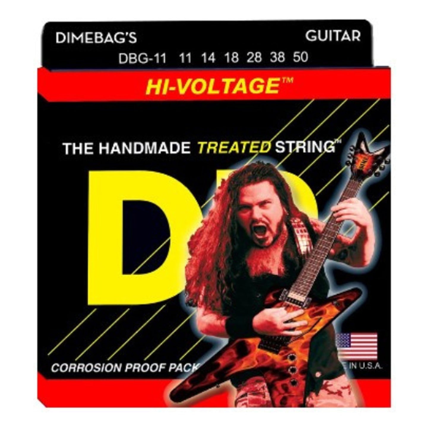 DR Dimebag Darrell Hi-Voltage Electric Guitar Strings