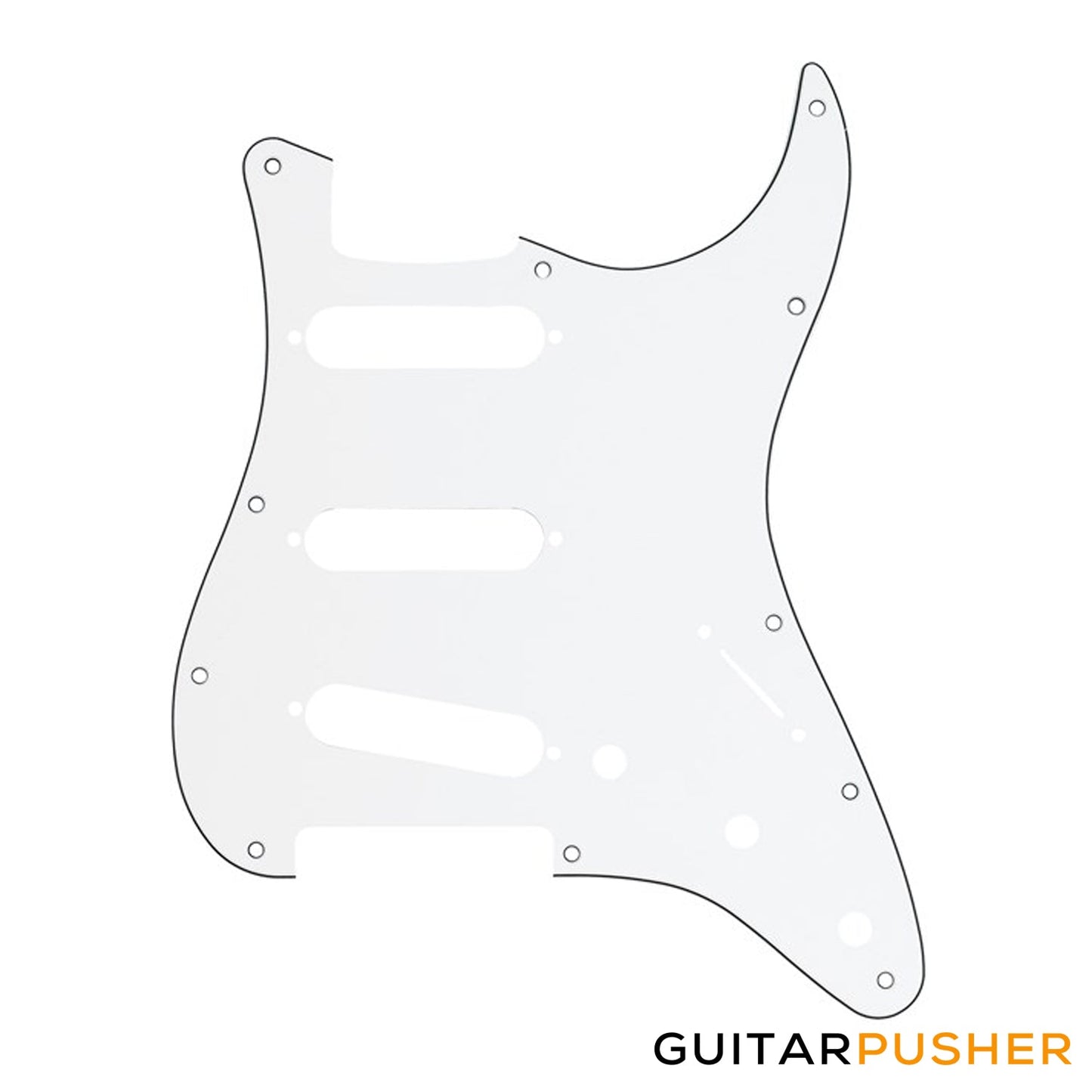 Fender 11-Hole Modern-Style Strat Pickguard (White) 099-1360-000