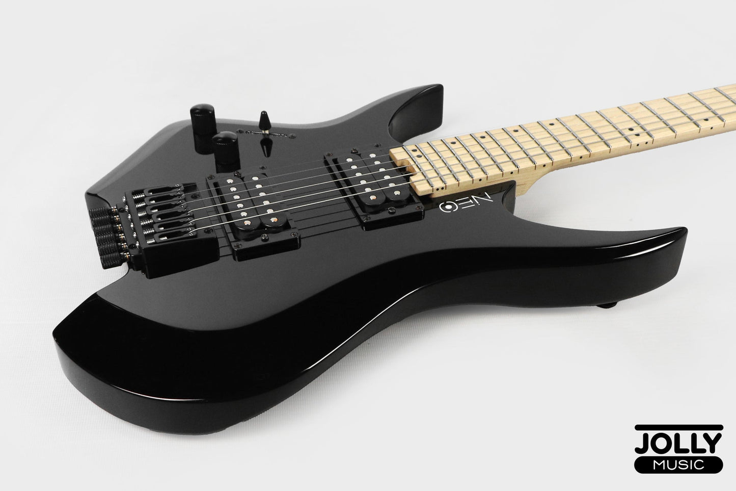 Hajime Neo HT-2 Headless Guitar - LEFT HAND Black