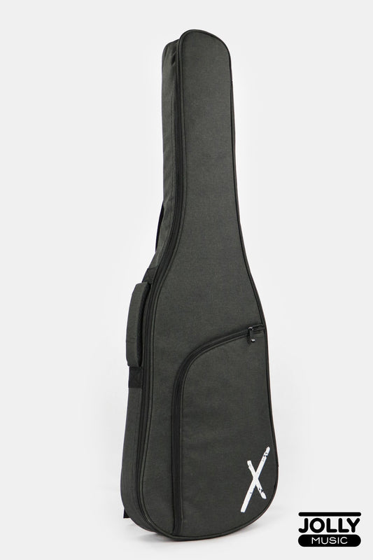 JCraft X EG-3X 3 Series Electric Guitar Gig Bag 15mm Padding - Dark Gray