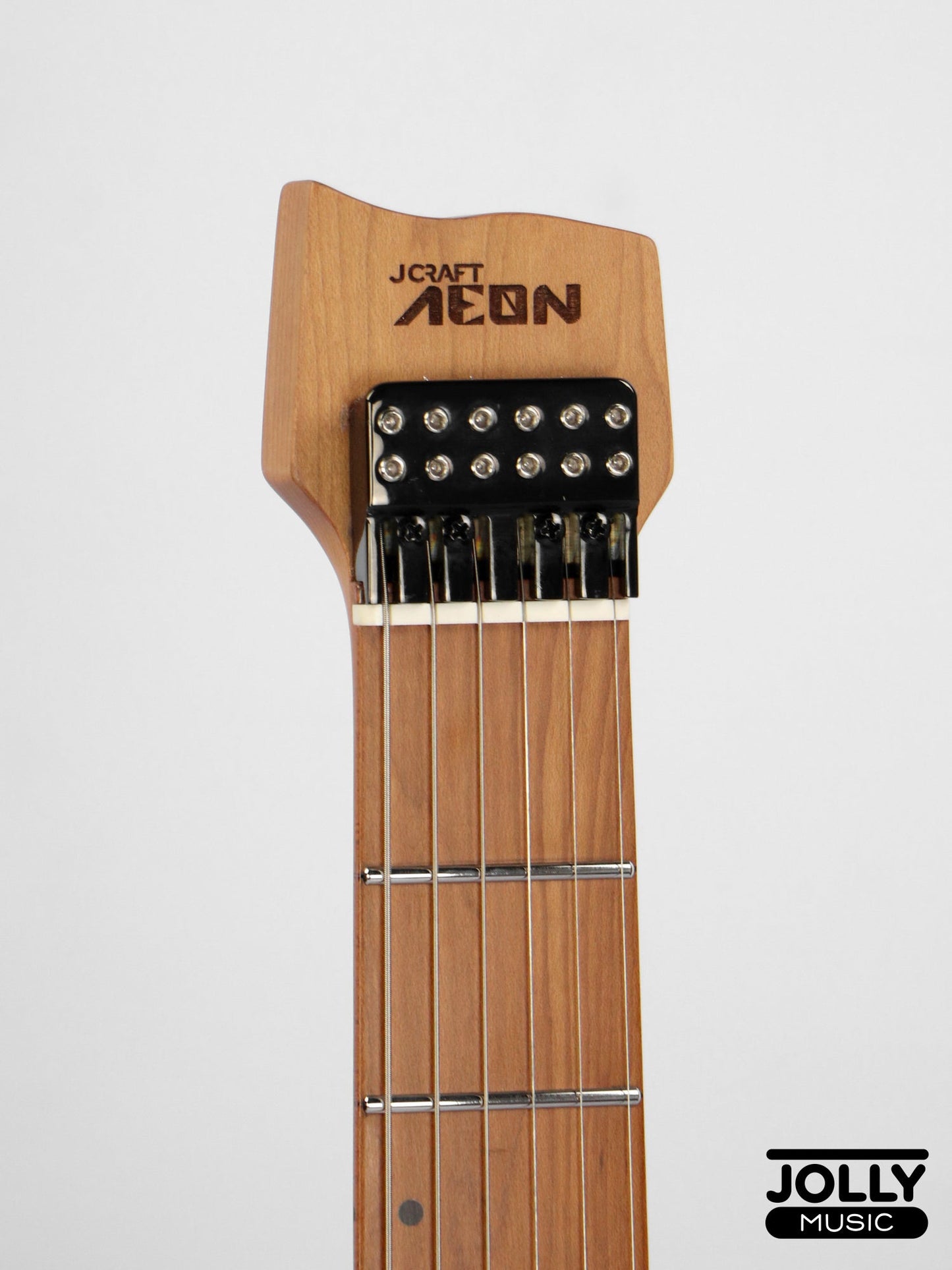 JCraft Aeon Headless Electric Guitar Fixed Bridge Stainless HEF-3 - Gold Burst Fade