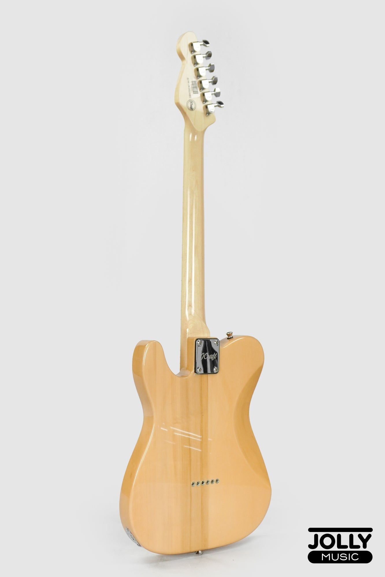 JCraft T-2HC Telecaster Stainless Frets Electric Guitar - Natural