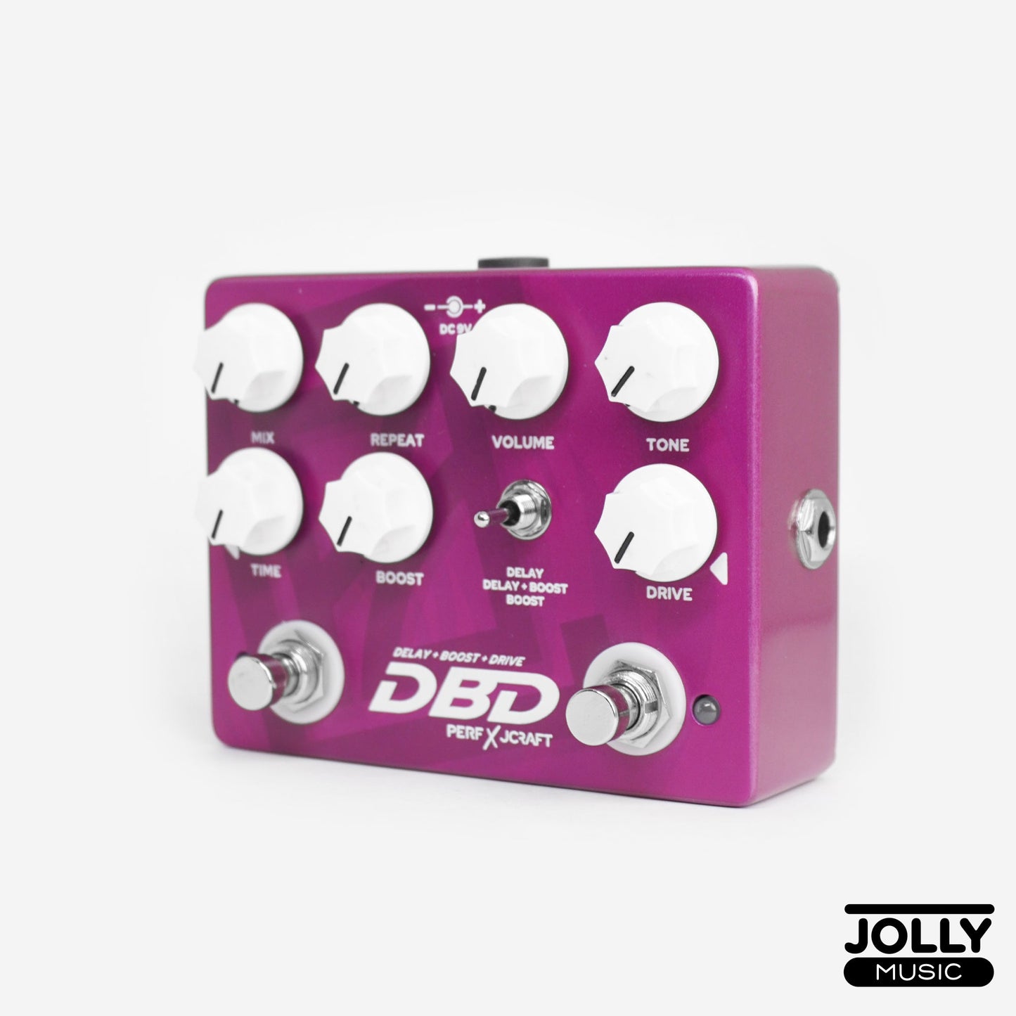 JCraft X Perf De Castro DBD Delay Boost Drive Pedal
