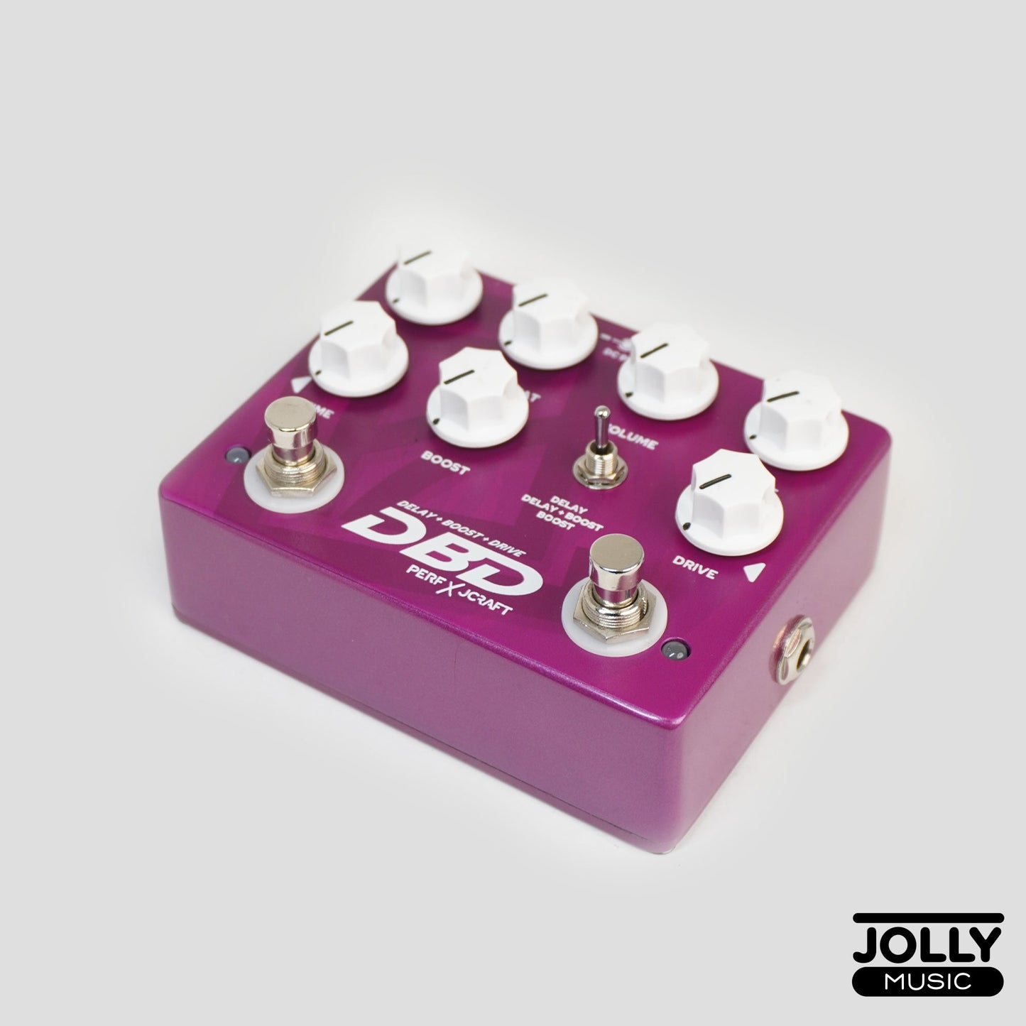 JCraft X Perf De Castro DBD Delay Boost Drive Pedal