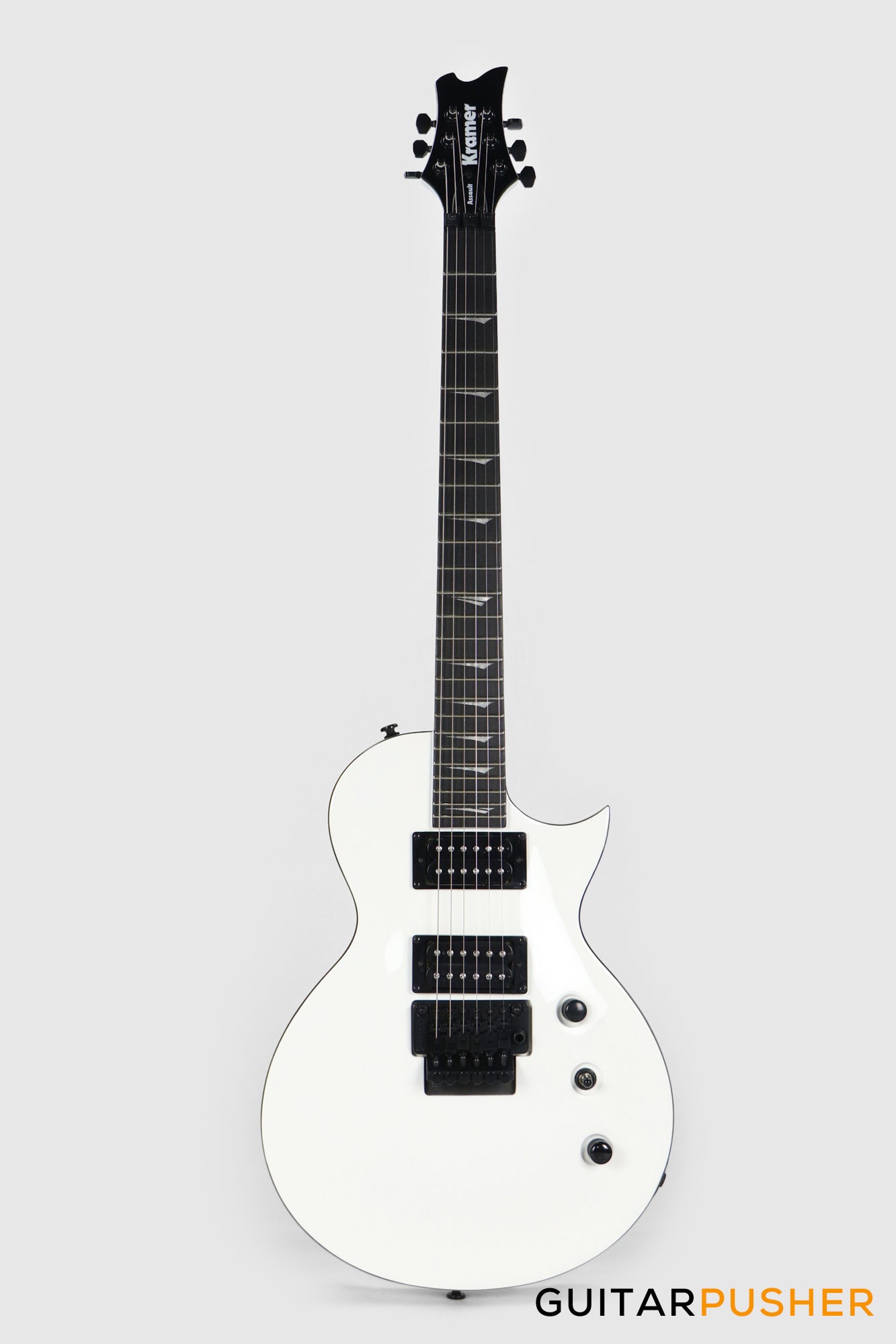Kramer Assault 220 Singlecut Electric Guitar w/ Floyd Rose - White