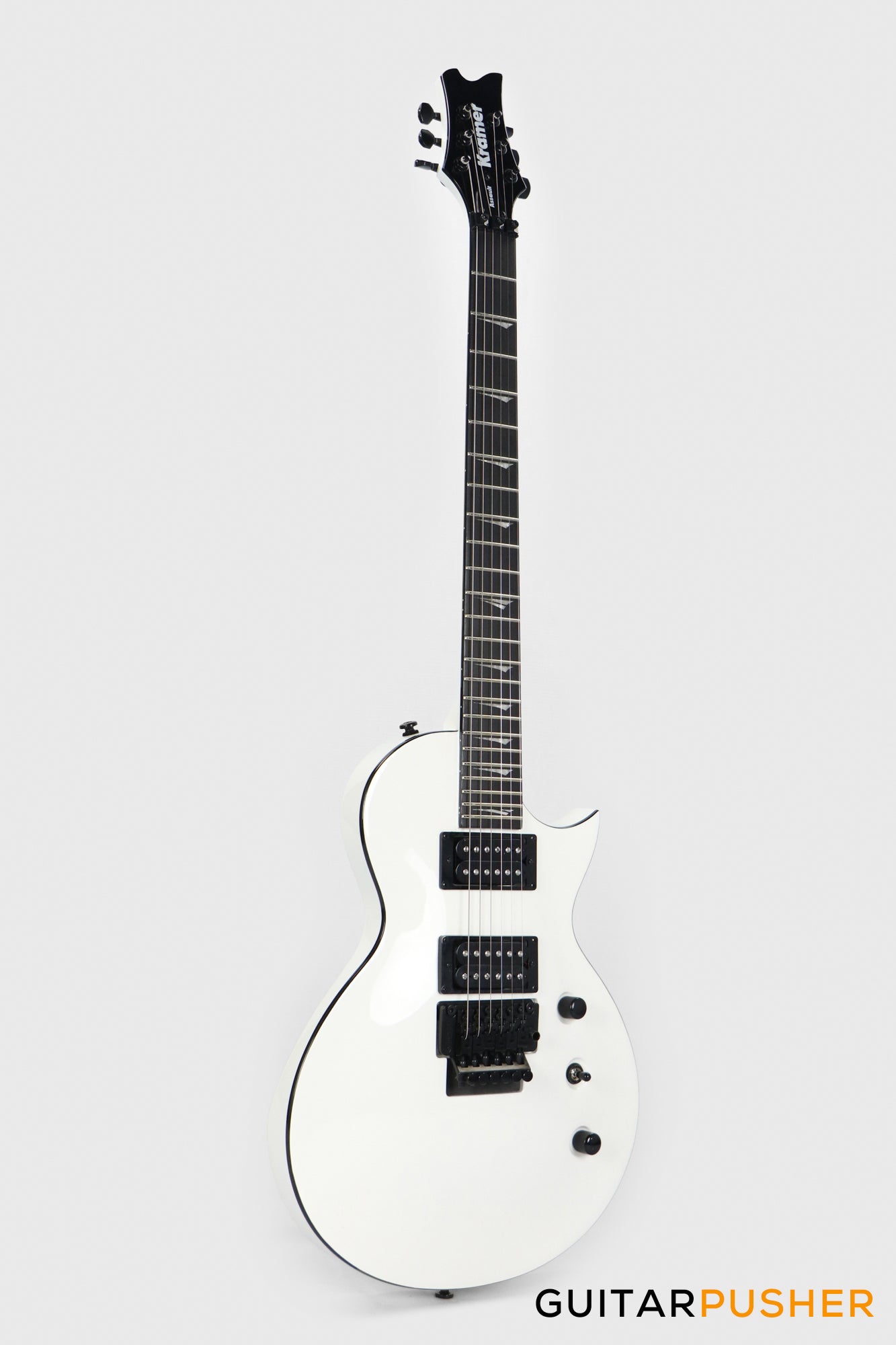 Kramer Assault 220 Singlecut Electric Guitar w/ Floyd Rose - White