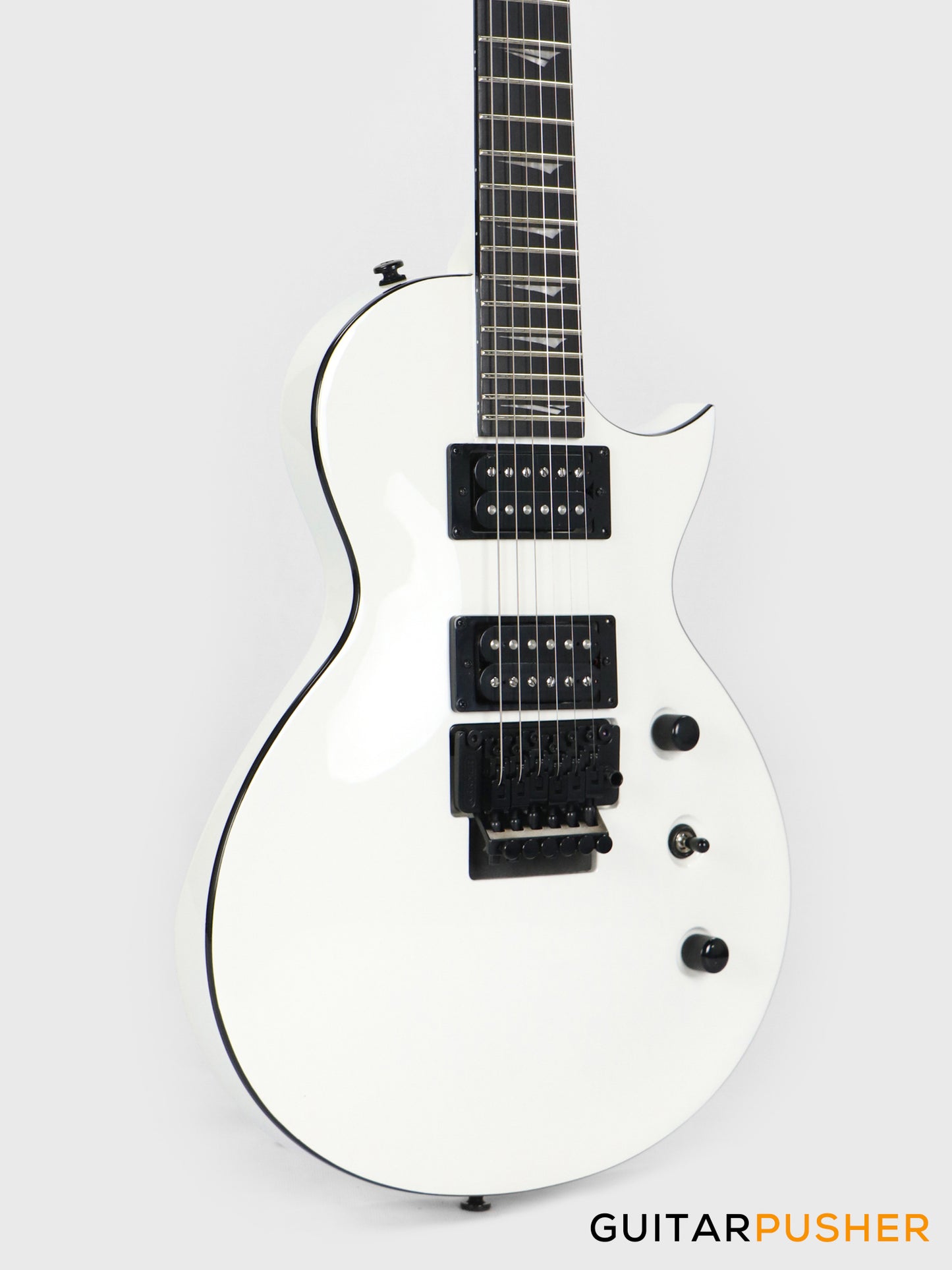 Kramer Assault 220 Singlecut Electric Guitar w/ Floyd Rose - White