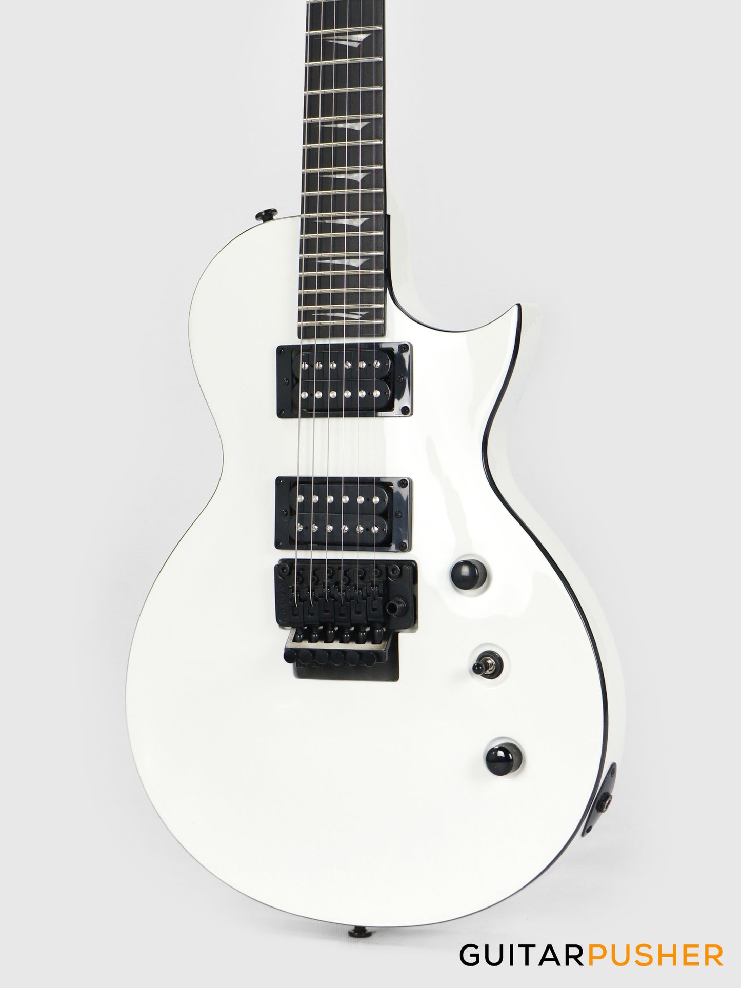 Kramer Assault 220 Singlecut Electric Guitar w/ Floyd Rose - White