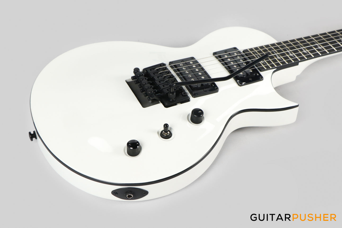 Kramer Assault 220 Singlecut Electric Guitar w/ Floyd Rose - White