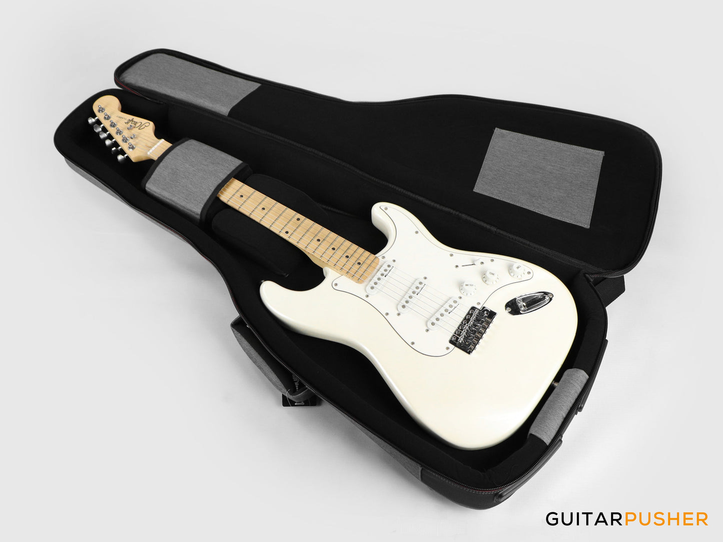MKC Music Hipster Series Hipster-EG Padded Gig Bag for ELECTRIC Guitar - Grey (EGB-600D)