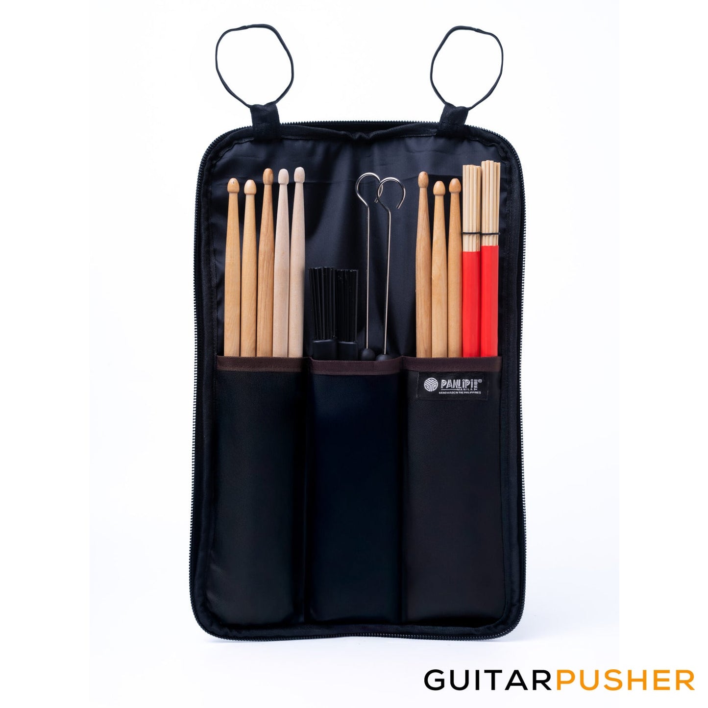 Panlipi Loom Weave Audrey SagDs07 Drumstick Bag - Red