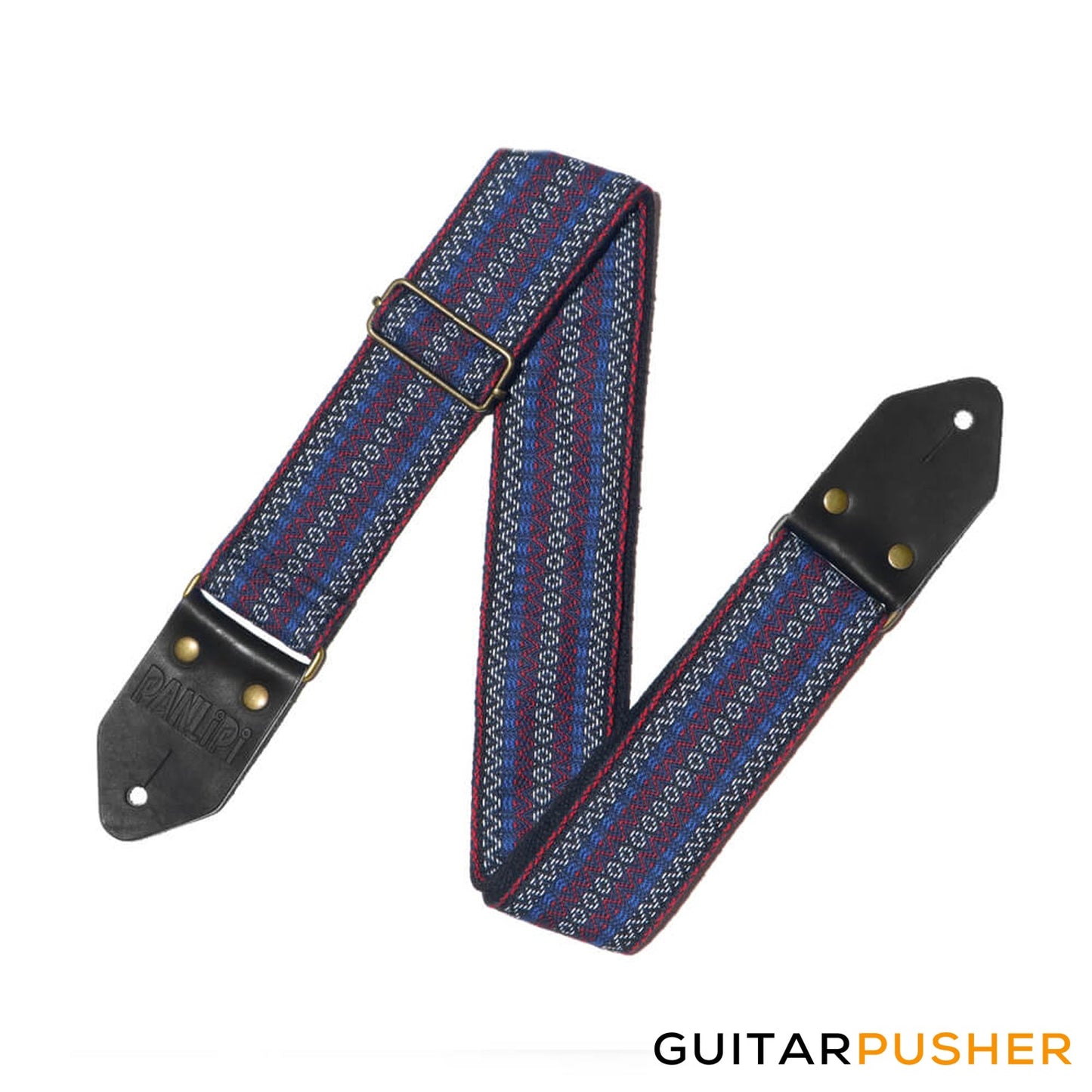 Panlipi Loom Weave Lilaktob KAL30 Guitar Strap