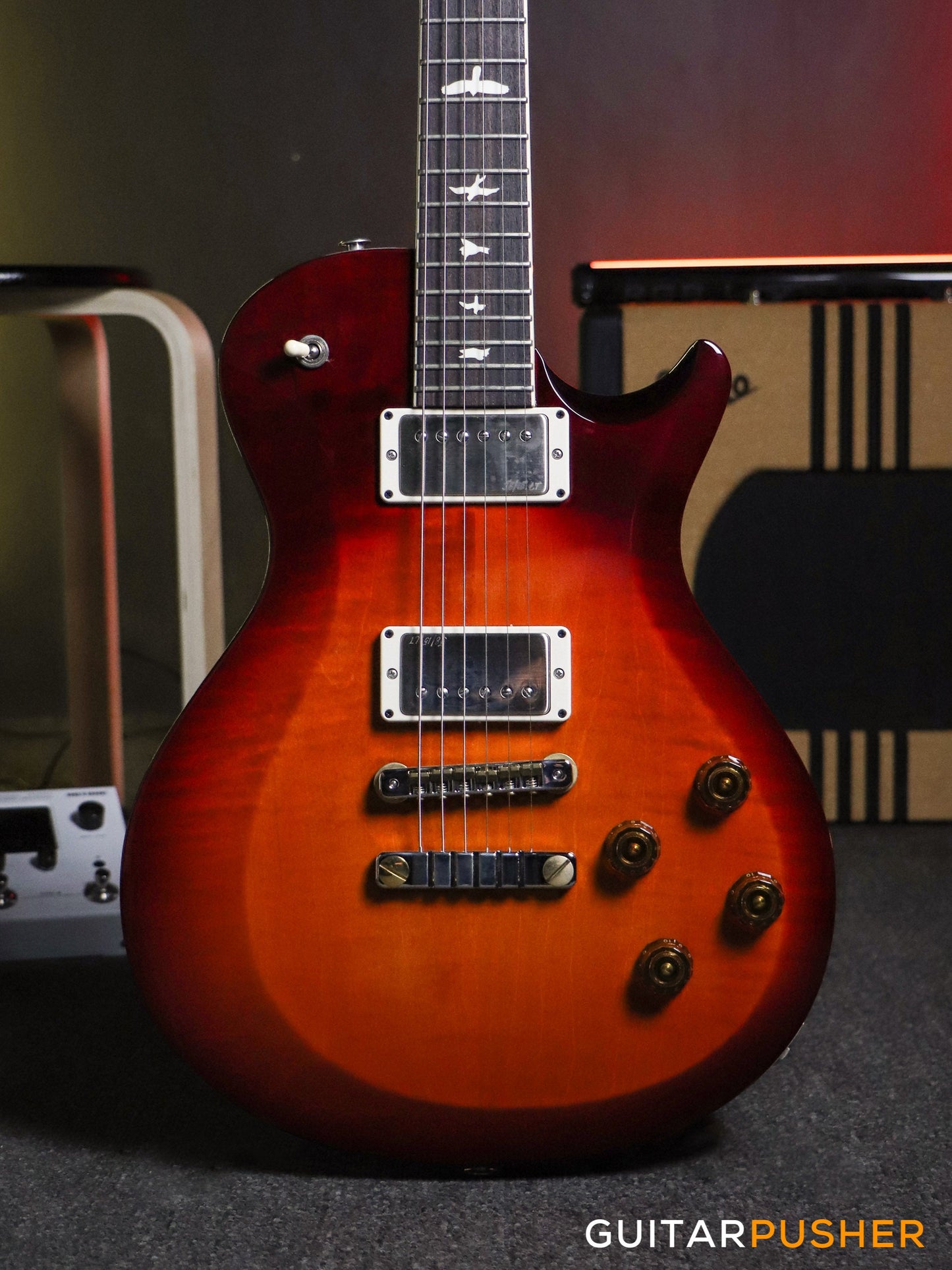 PRS Guitars USA S2 McCarty 594 Singlecut Electric Guitar - Dark Cherry Sunburst