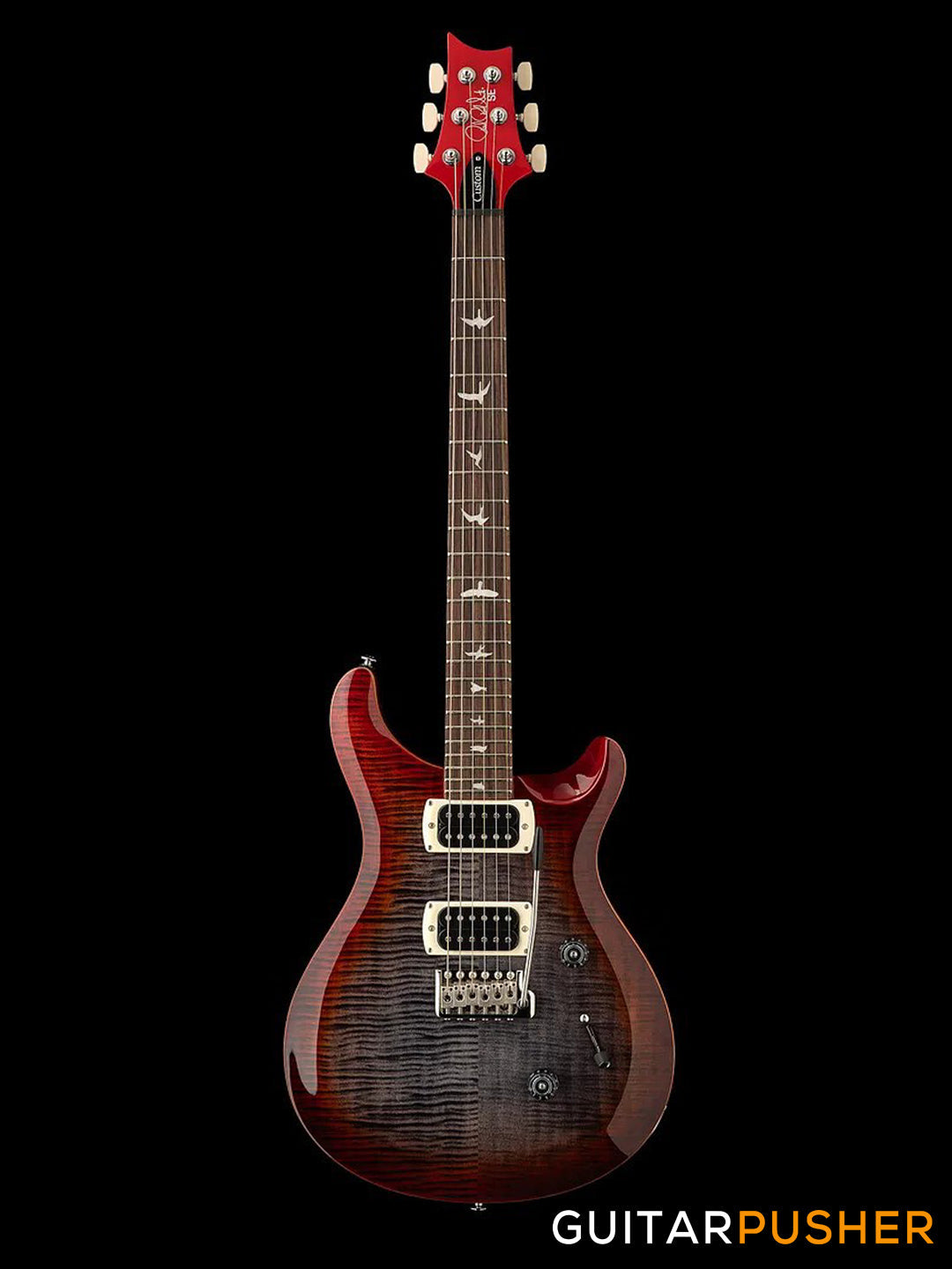 PRS Guitars SE Custom 24 Electric Guitar (Charcoal Cherry Burst)