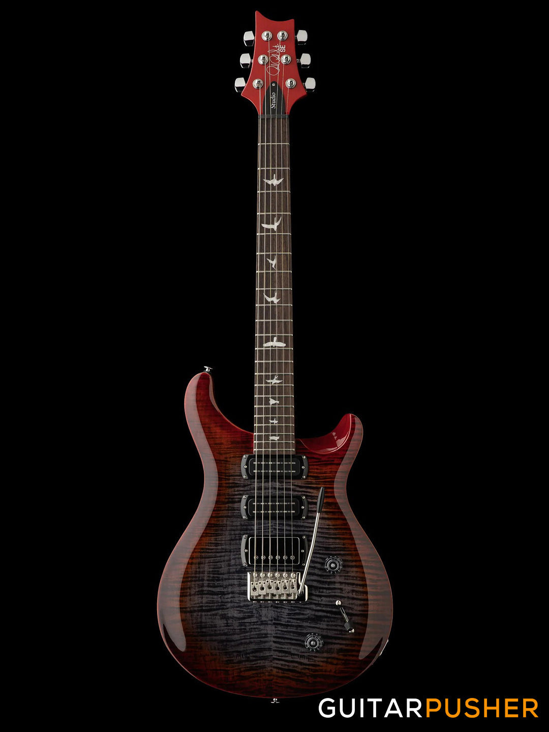 PRS Guitars SE Studio Electric Guitar w/ Rosewood Fingerboard (Charcoal Cherry Burst)