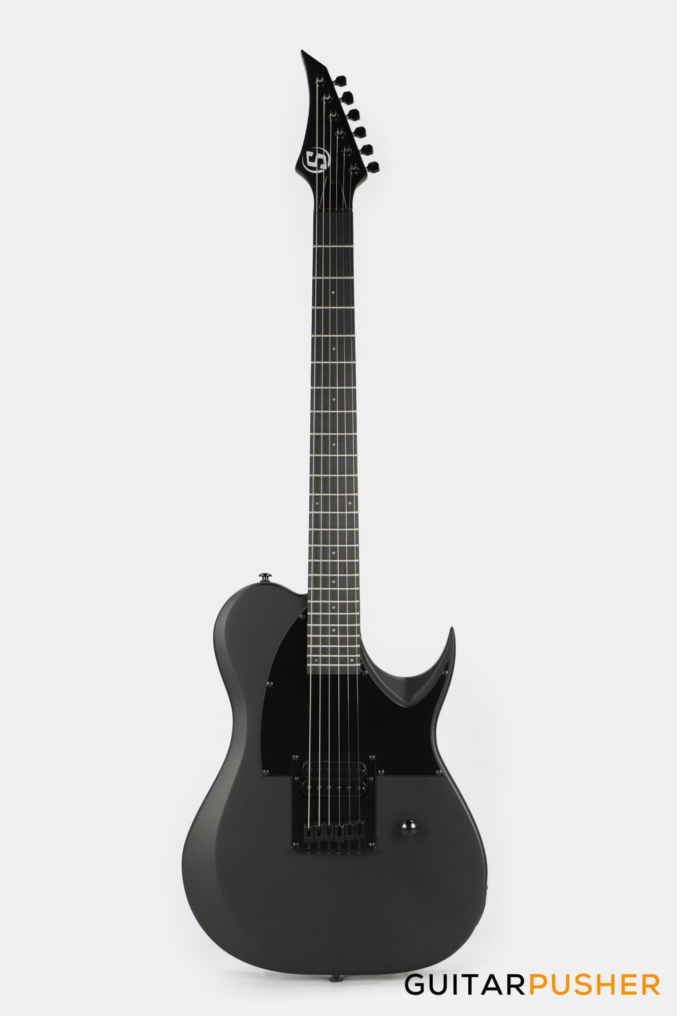 S by Solar TB4.61C-E Carbon Black Electric Guitar