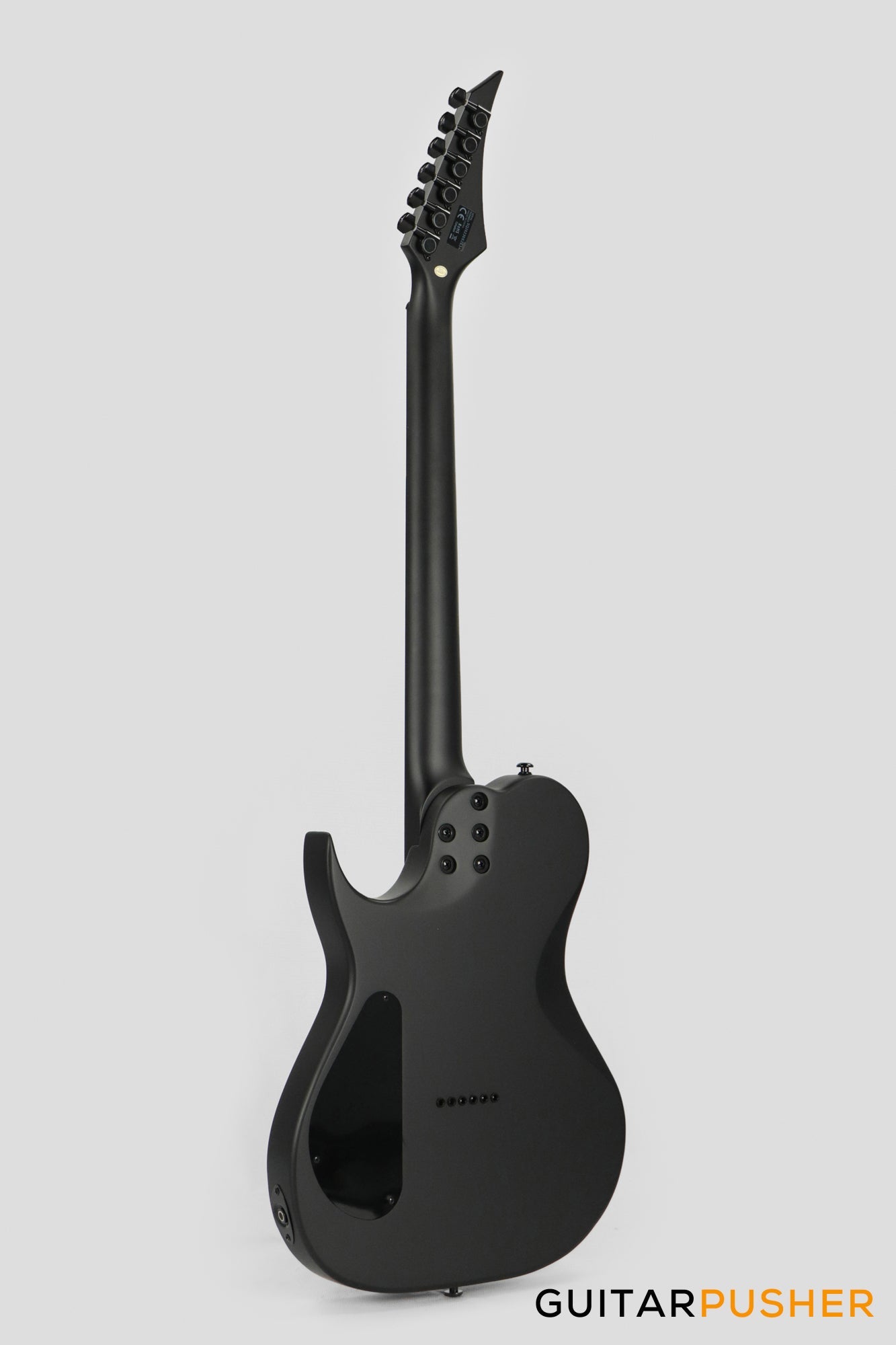 S by Solar TB4.61C-E Carbon Black Electric Guitar