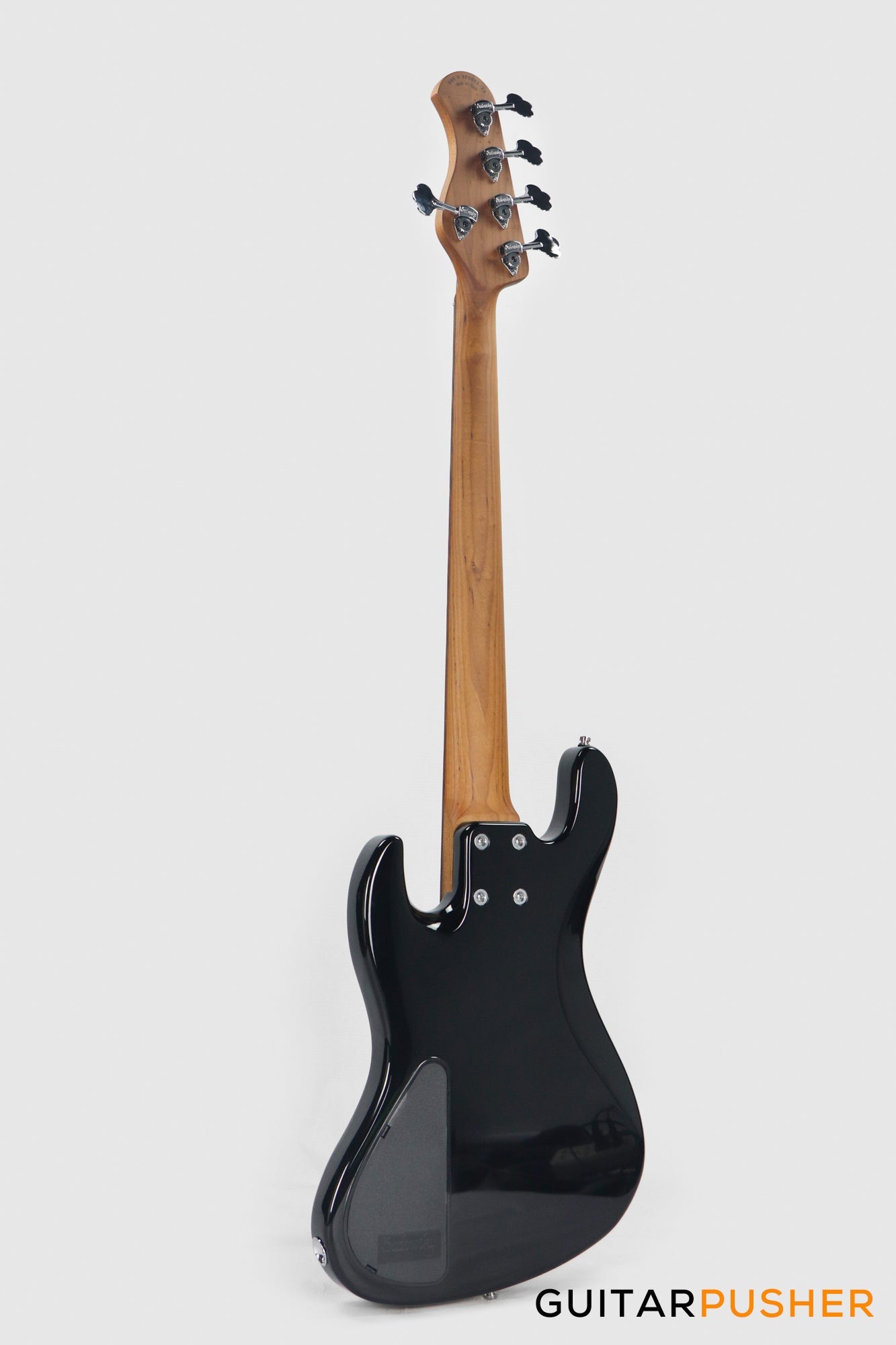Sadowsky Metro Express 5 Morado Fingerboard, Tortoise Pickguard 5-String Bass Guitar - Black Metallic