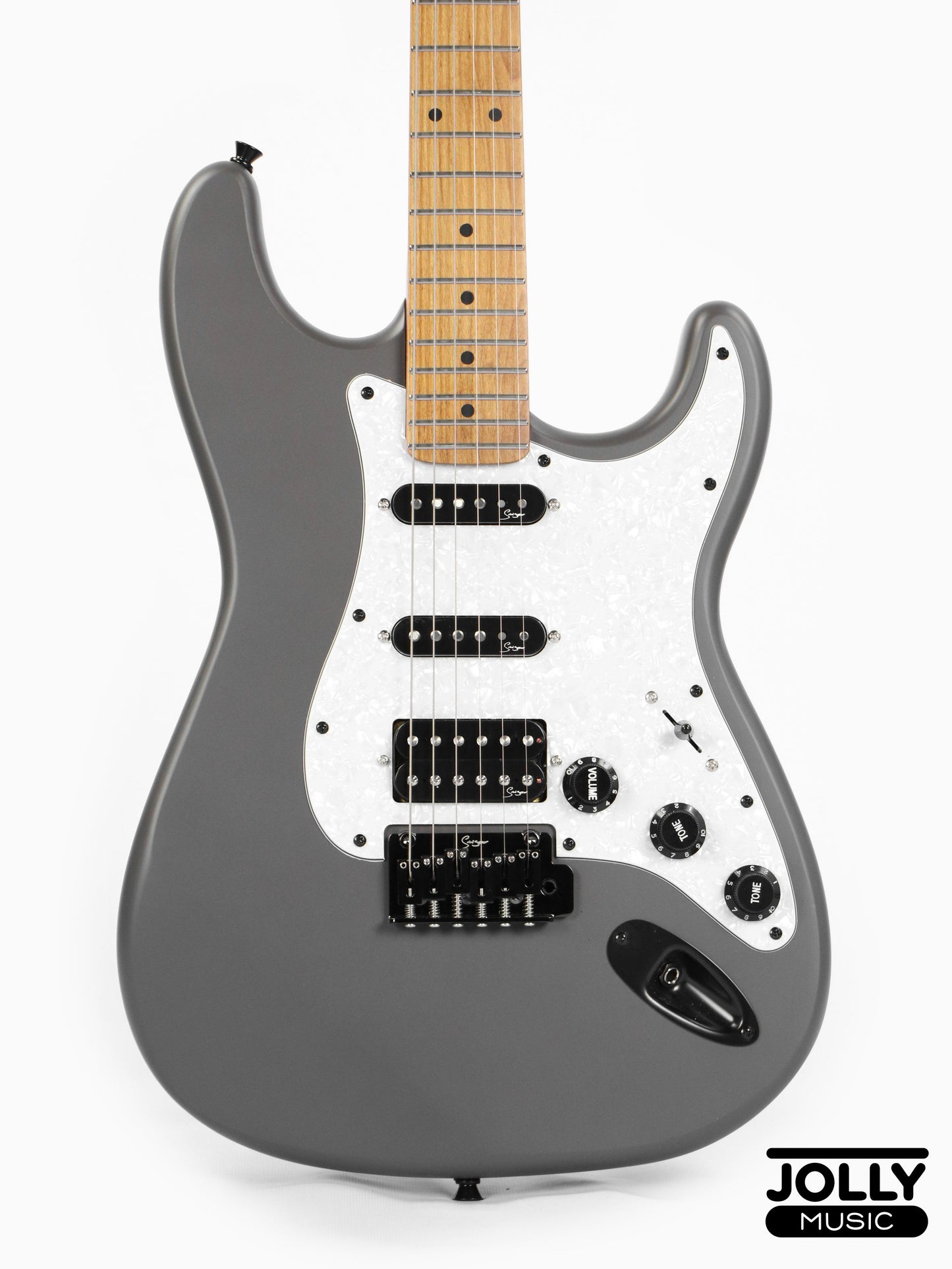 Smiger L-G2-MAX Stratocaster High Grade Electric Guitar - Steel Grey