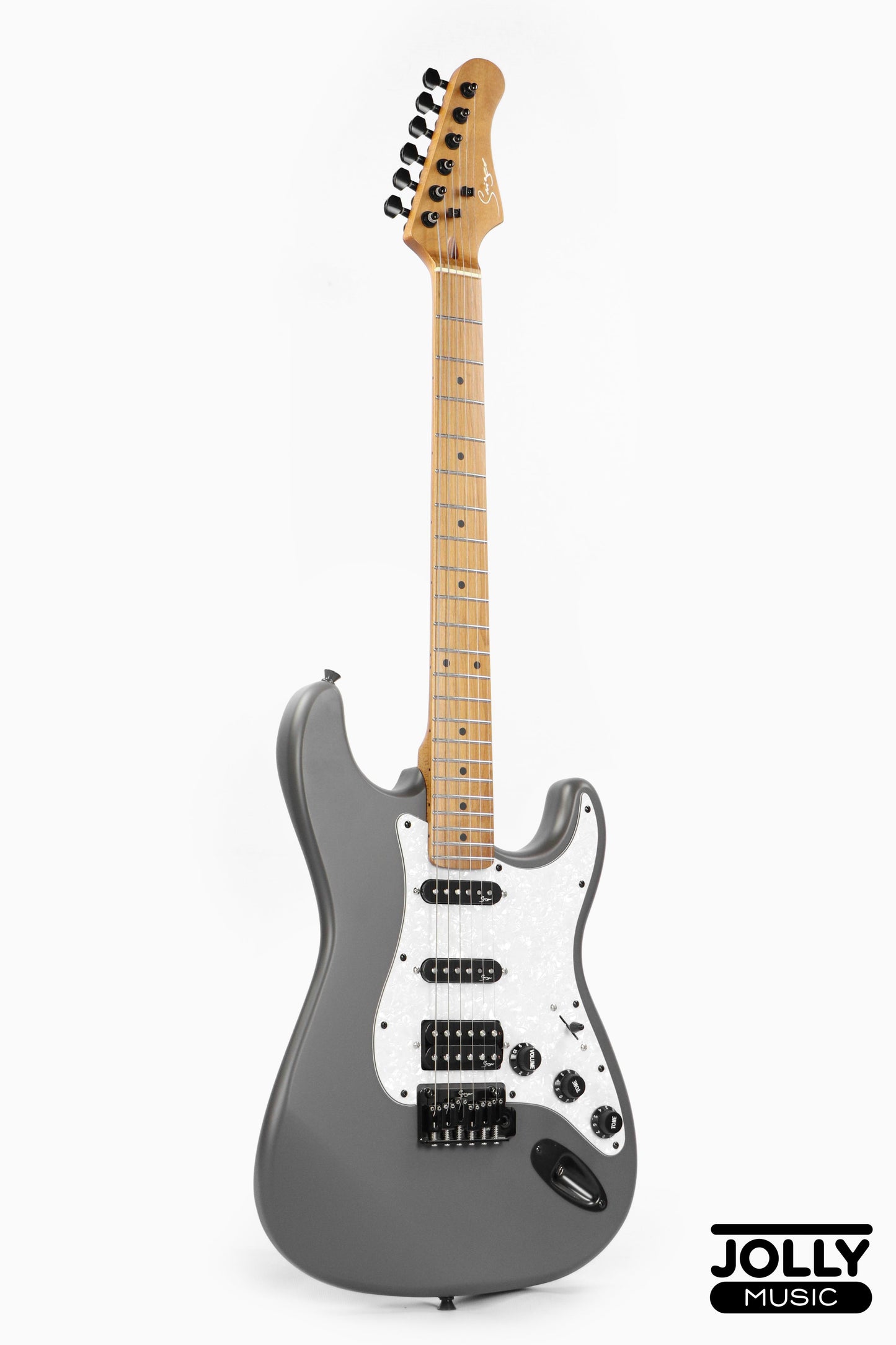 Smiger L-G2-MAX Stratocaster High Grade Electric Guitar - Steel Grey