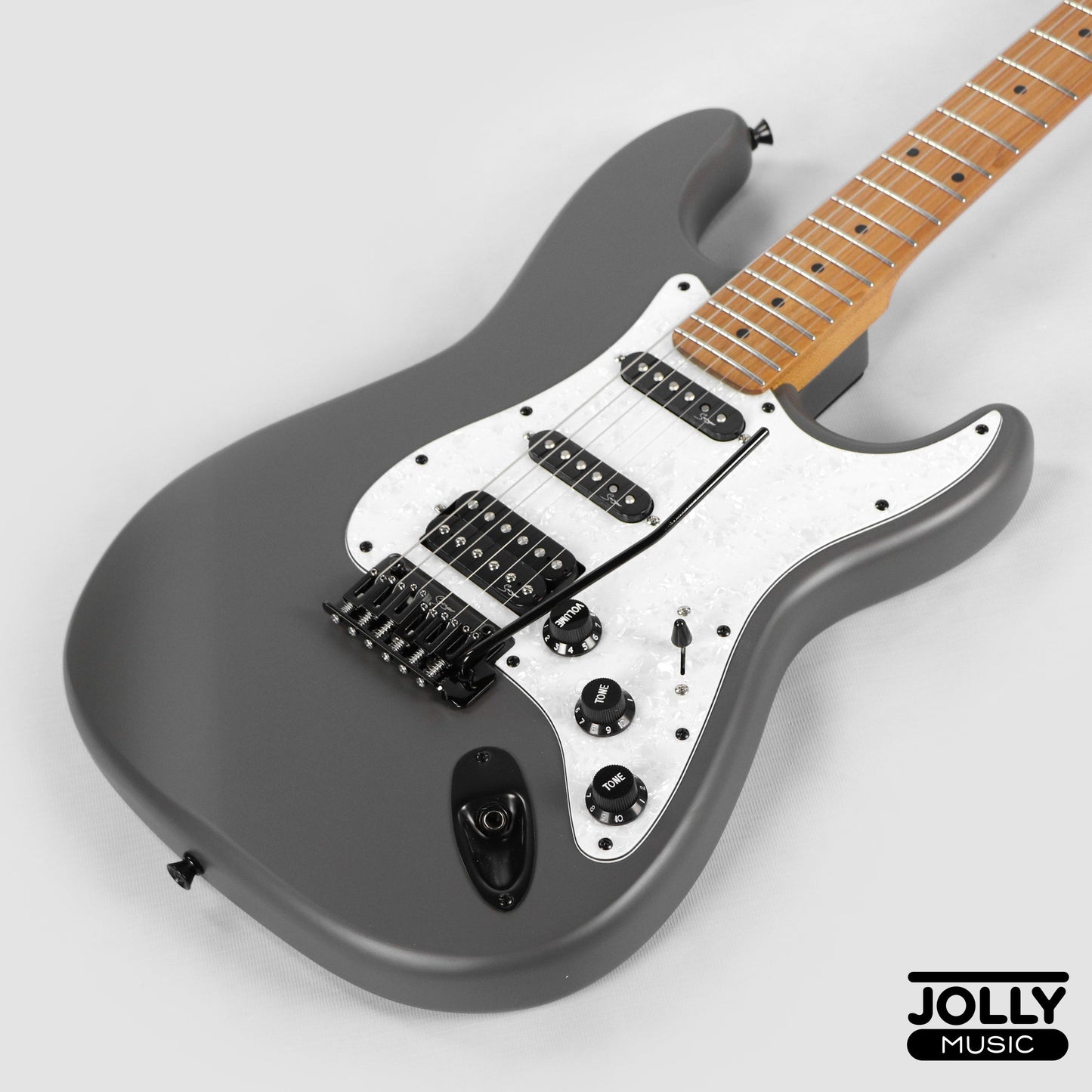 Smiger L-G2-MAX Stratocaster High Grade Electric Guitar - Steel Grey