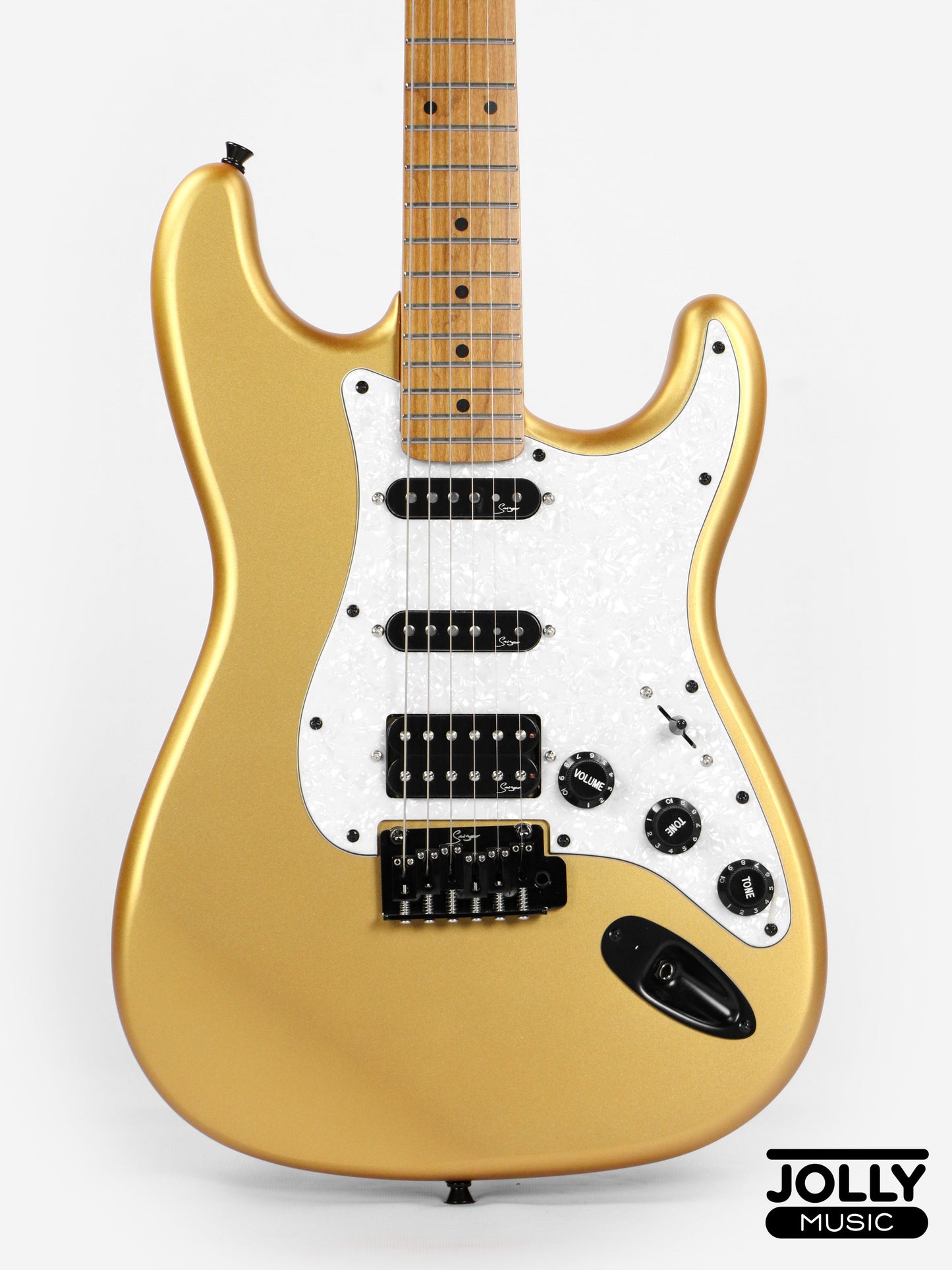 Smiger L-G2-MAX Stratocaster High Grade Electric Guitar - Gold