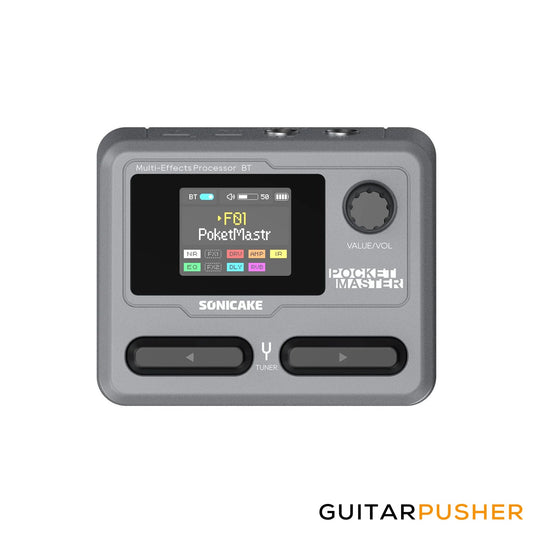 Sonicake Pocket Master QME-10GY Multi-Effects Pedal - Grey