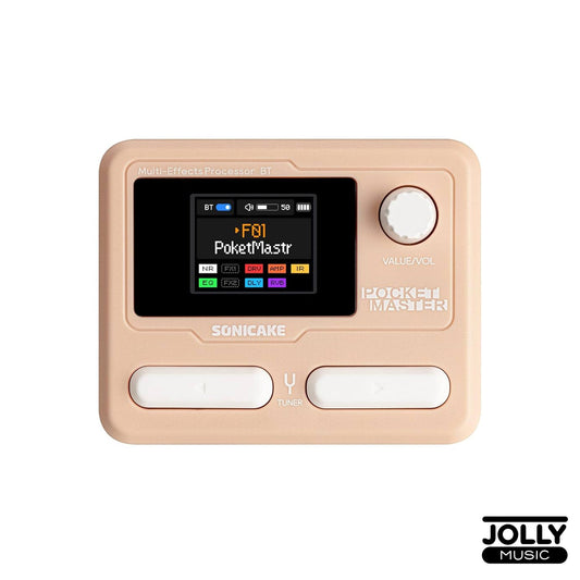 Sonicake Pocket Master QME-10PK Multi-Effects Pedal - Pink