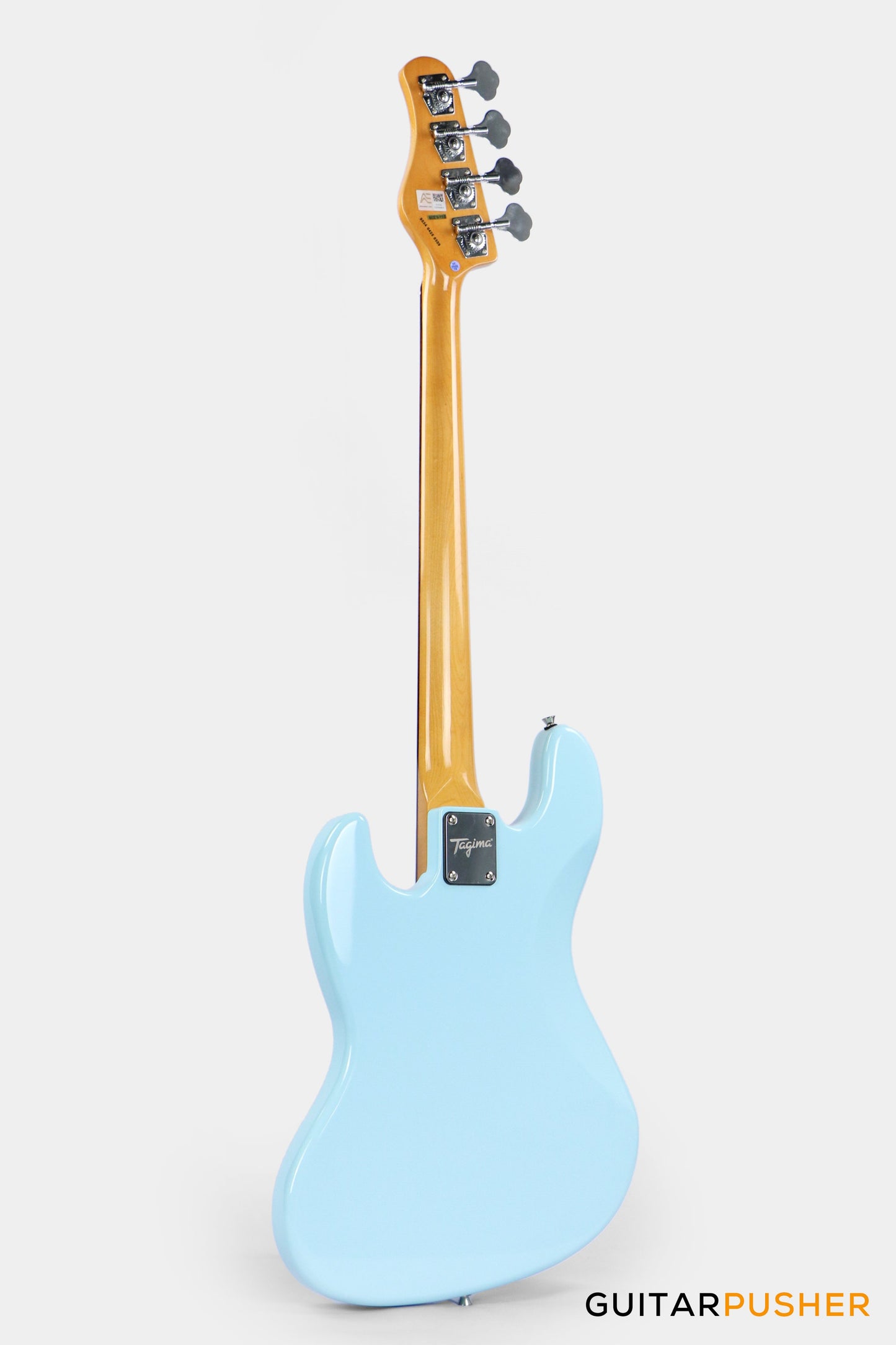 Tagima TW-73 '73 4-String Jazz Lake Placid Blue (Rosewood/Alpine White)