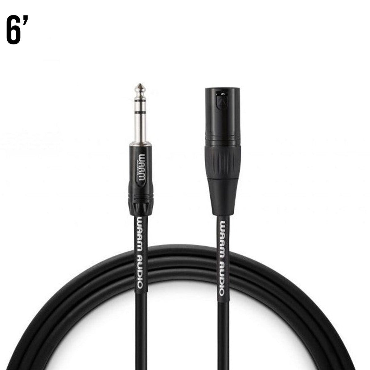 Warm Audio Pro Series Studio & Live XLR Male to TRS Male Cable