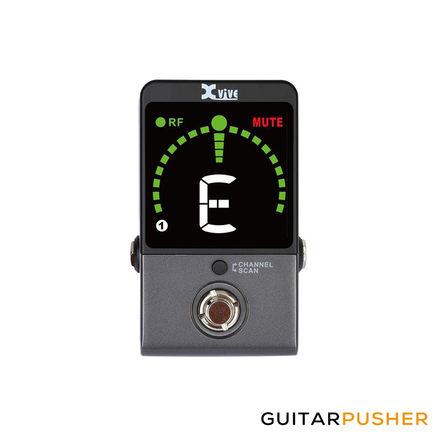 Xvive Audio P58R 5.8GHz Digital Guitar Pedal Tuner (Black)
