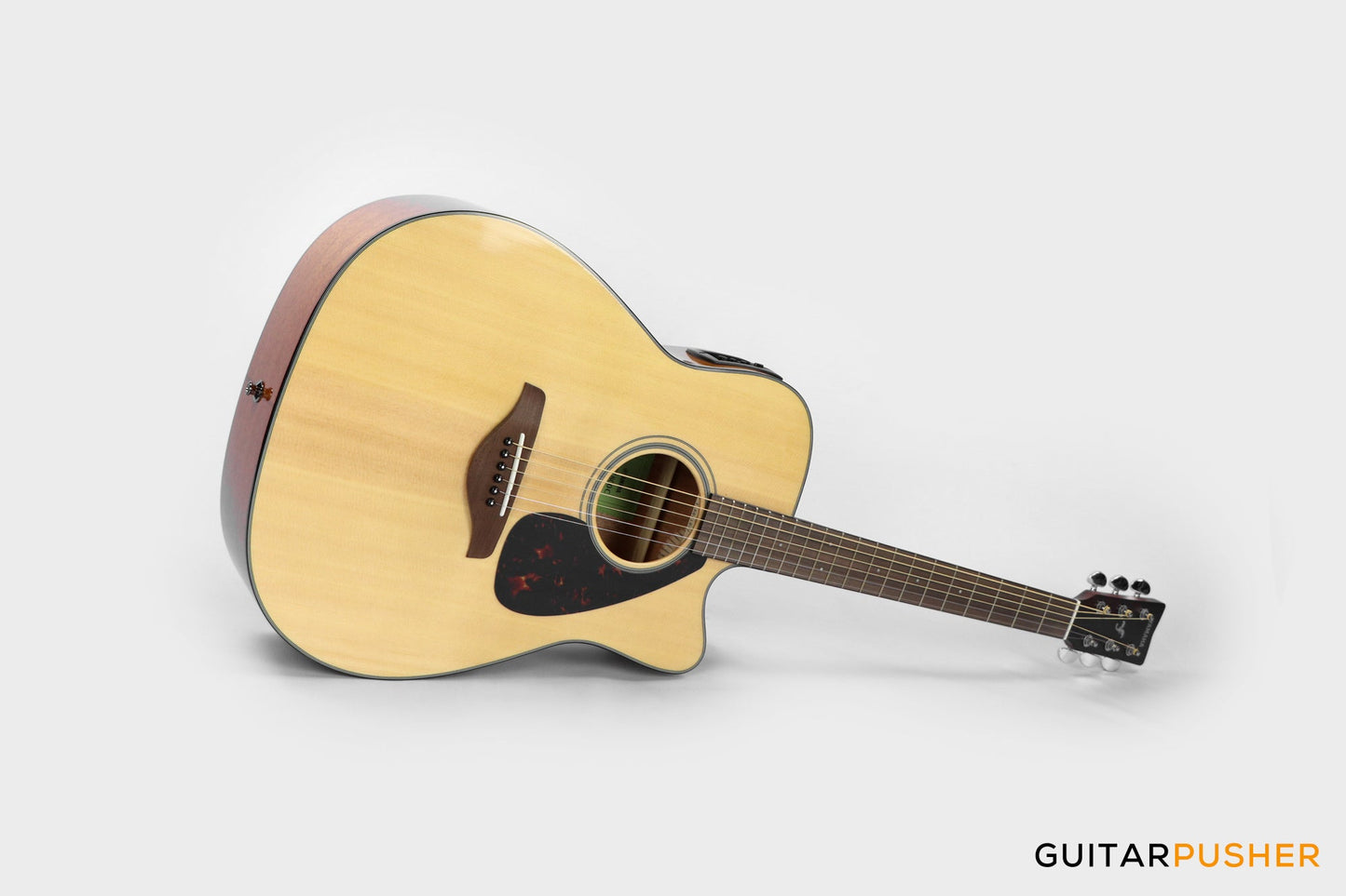YAMAHA FGX800C Solid Spruce Top/Nato Okume Dreadnought Cutaway Acoustic-Electric Guitar - Natural