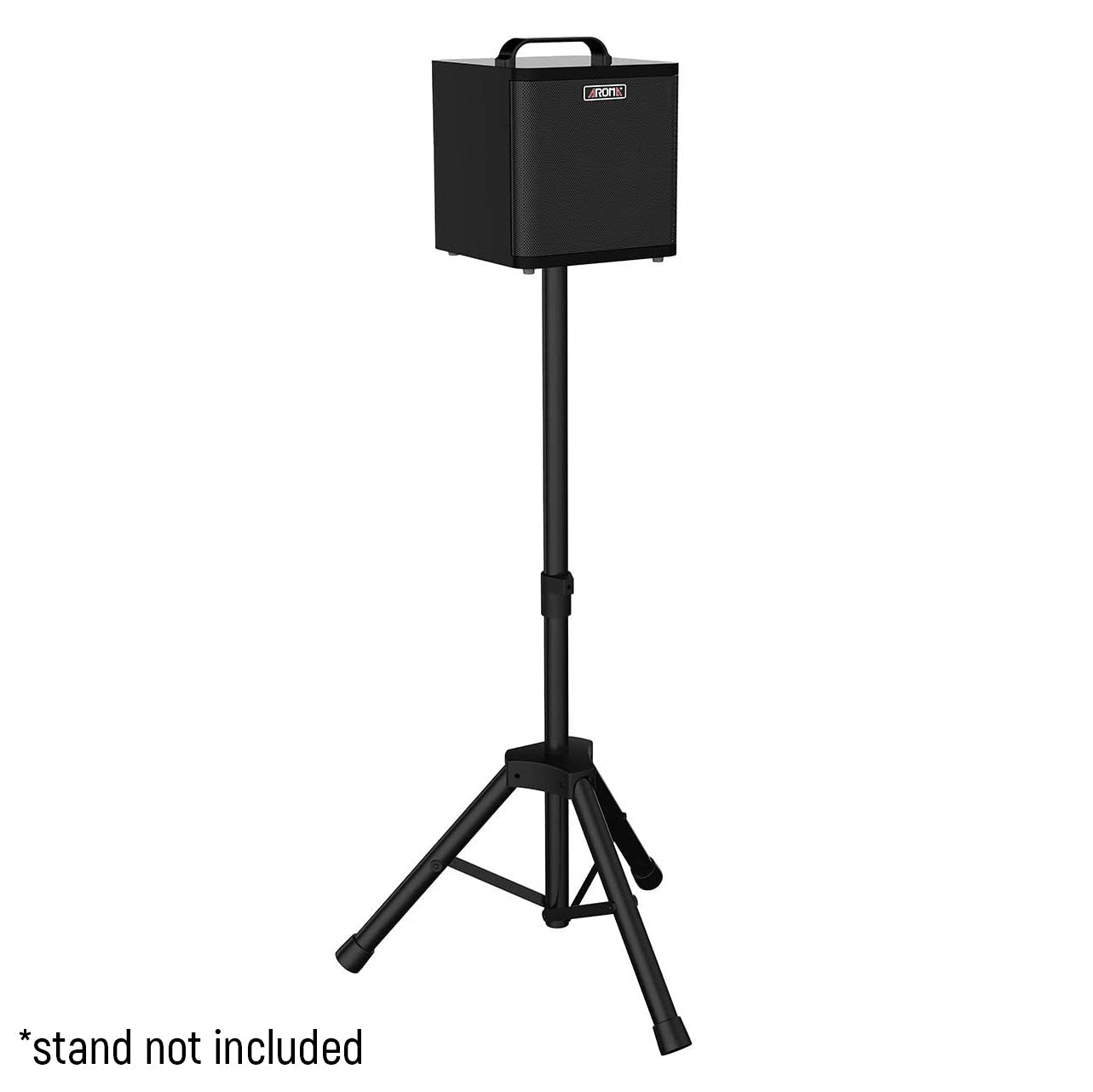 Aroma AG-40A 40W Portable Acoustic Guitar Amplifier/Micro PA or Monitor (Black) with Built-in Rechargeable Battery and Bluetooth