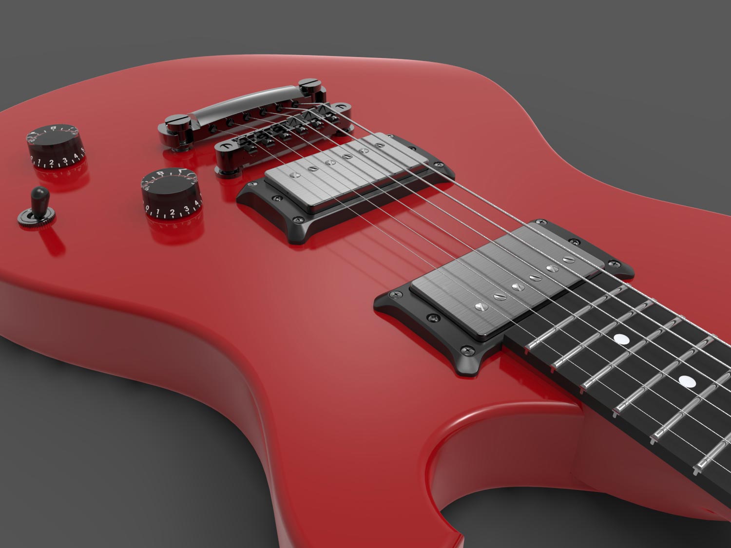 Anomaly Modern Humbucker Pickup Ring Surround Set - GuitarPusher