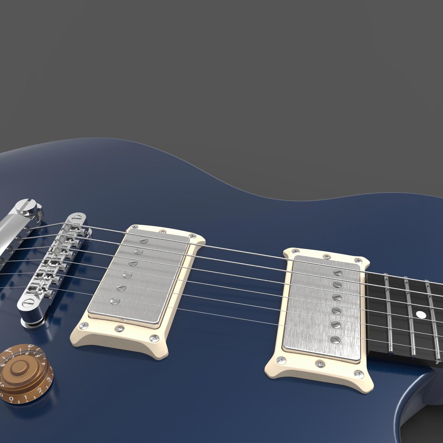 Anomaly Modern Humbucker Pickup Ring Surround Set - GuitarPusher