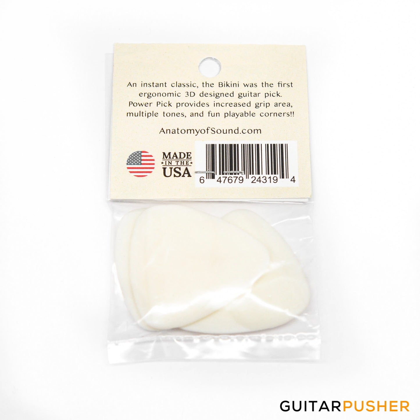 Anatomy of Sound Bikini Power Light White 3-pack (647679243194)