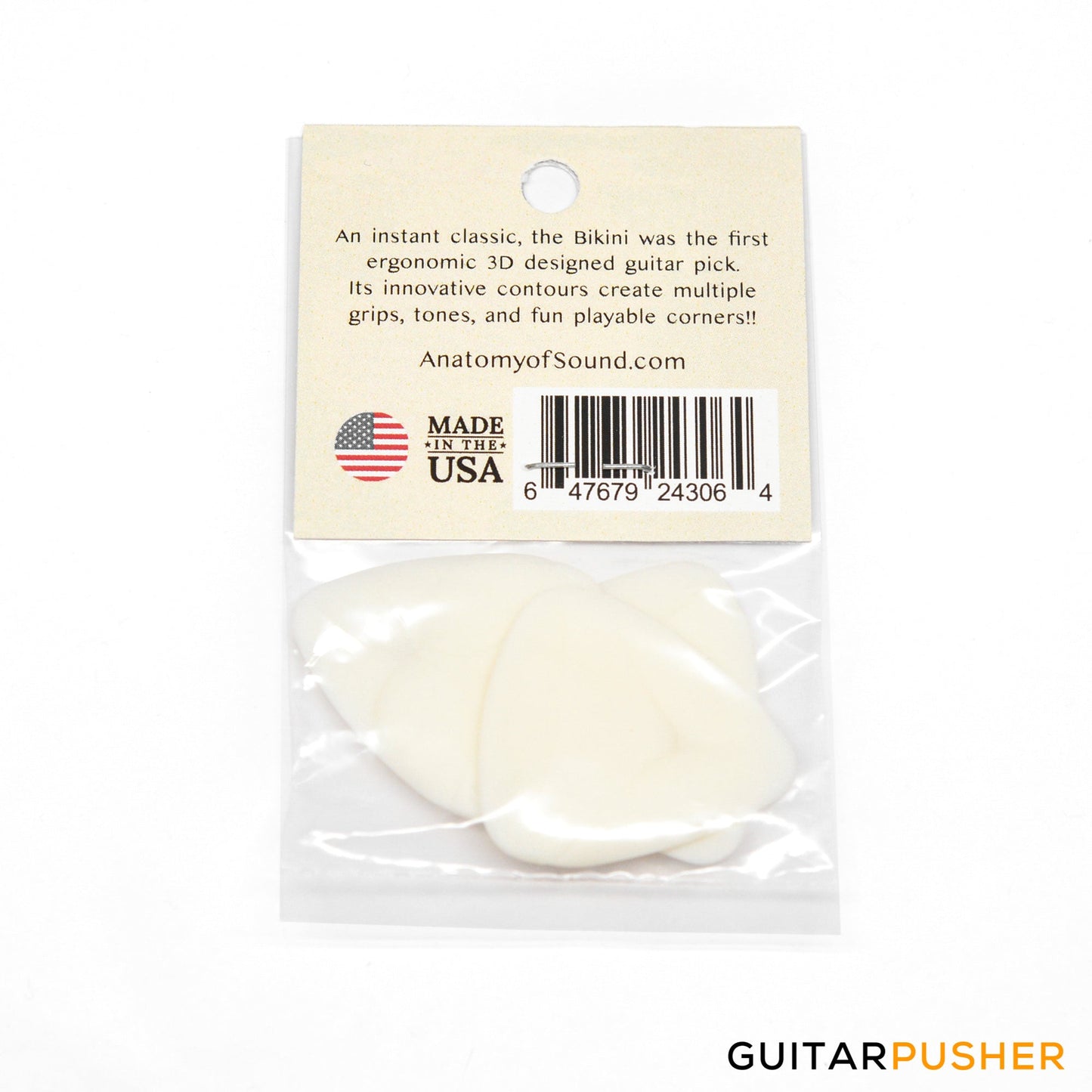 Anatomy of Sound Bikini Standard Light White 3-pack (647679243064)