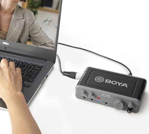 BOYA BY-AM1 Dual-Channel Audio Mixer