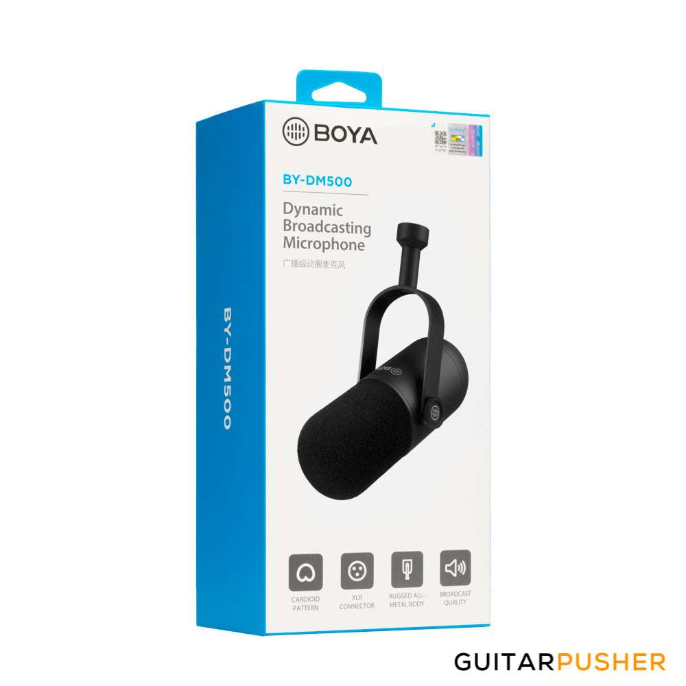BOYA BY-DM500 Dynamic XLR Podcast Microphone