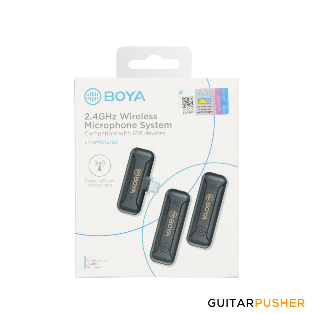 BOYA BY-WM3T2-D2 Lightning Mini 2.4GHz Wireless Microphone