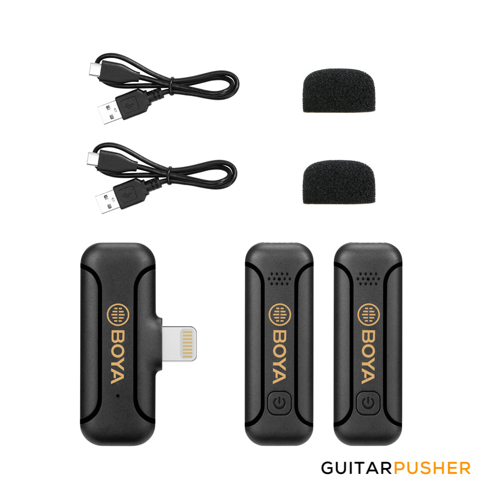 BOYA BY-WM3T2-D2 Lightning Mini 2.4GHz Wireless Microphone