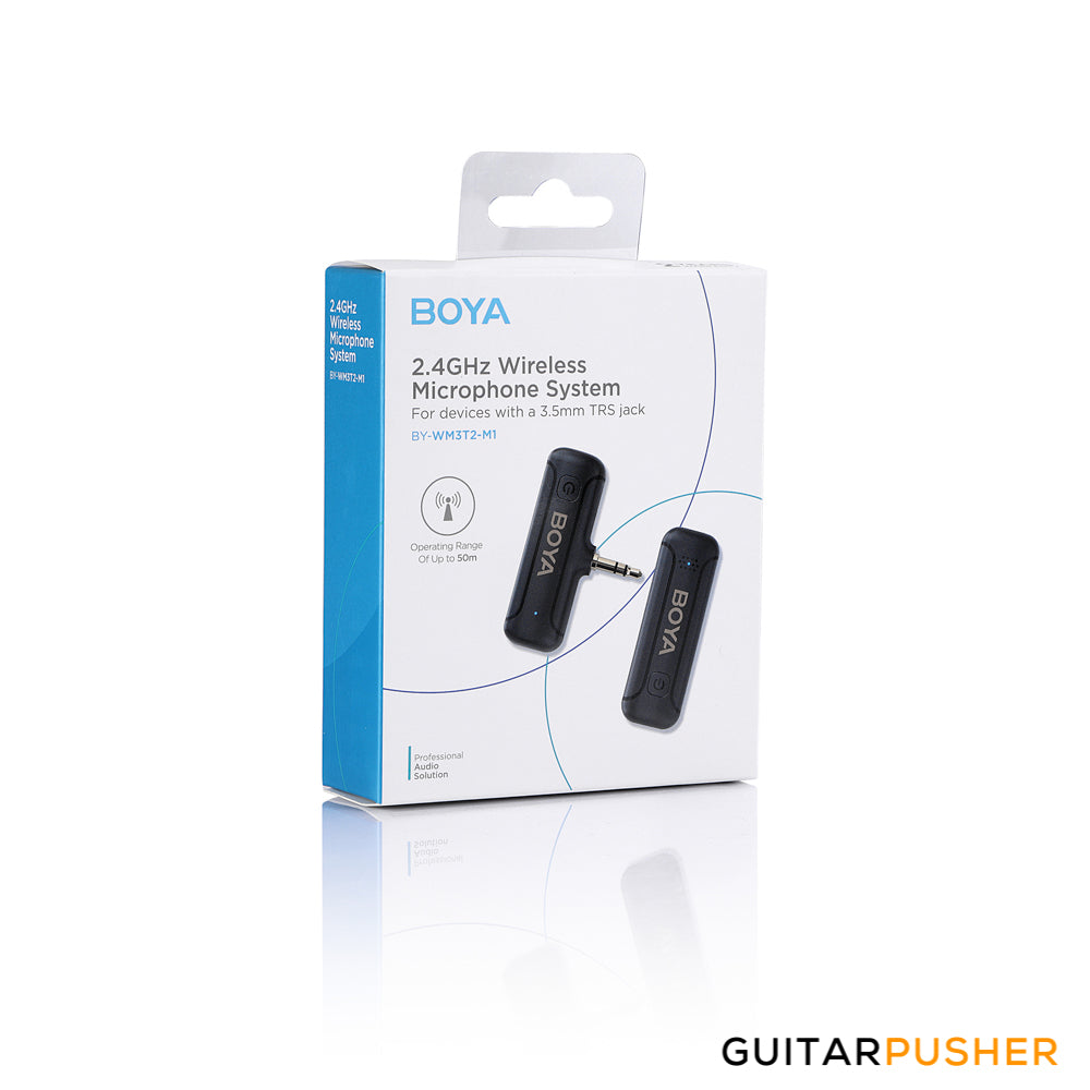 BOYA BY-WM3T2-M1 3.5mm Mini 2.4GHz Wireless Microphone