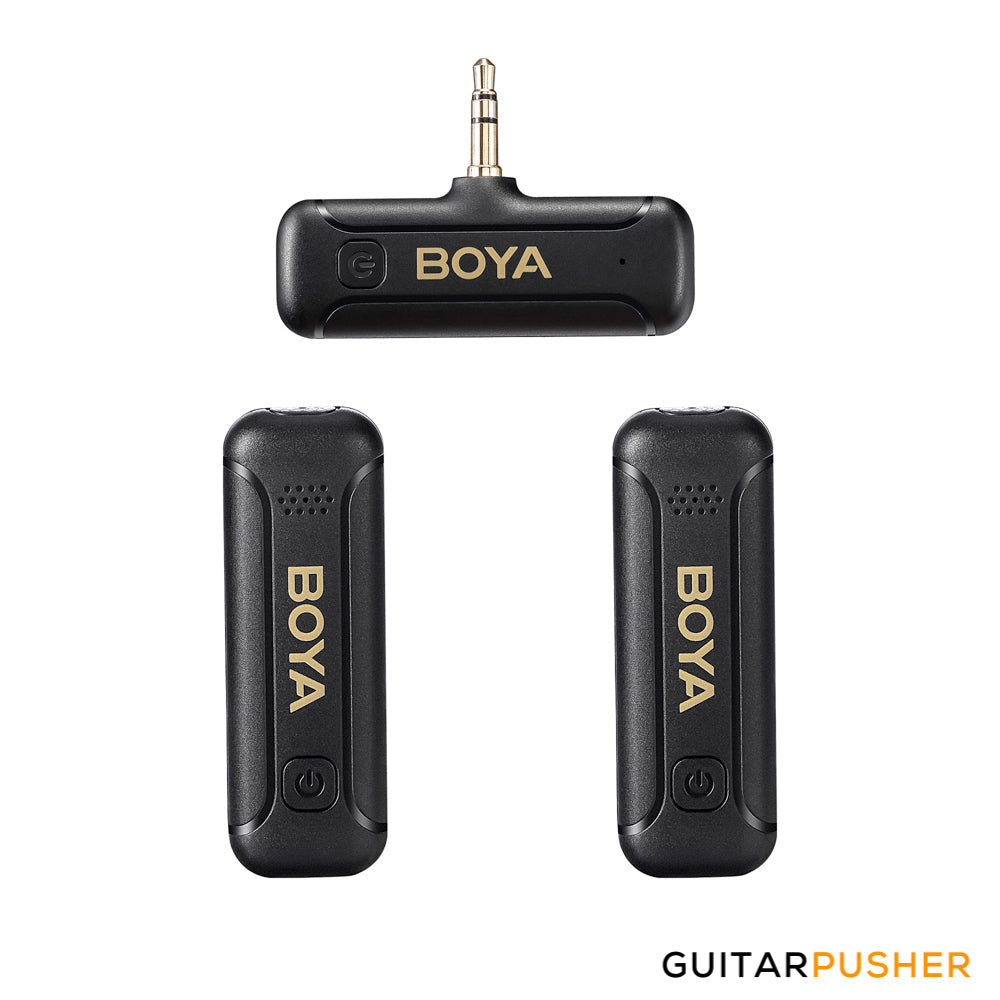 BOYA BY-WM3T2-M2 3.5mm Mini 2.4GHz Wireless Microphone