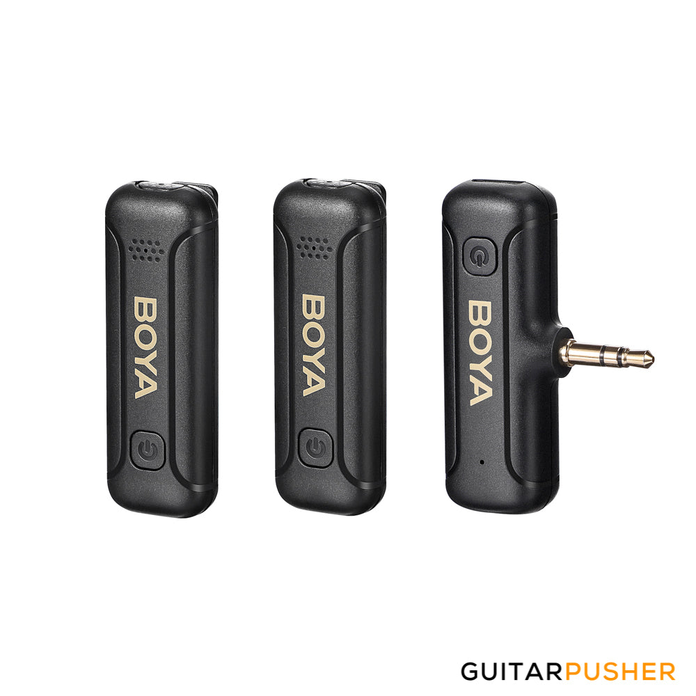 BOYA BY-WM3T2-M2 3.5mm Mini 2.4GHz Wireless Microphone