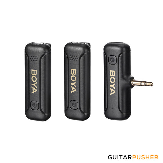 BOYA BY-WM3T2-M2 3.5mm Mini 2.4GHz Wireless Microphone