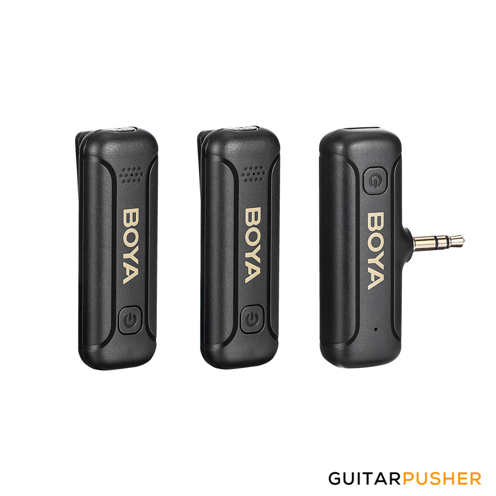 BOYA BY-WM3T2-M2 3.5mm Mini 2.4GHz Wireless Microphone