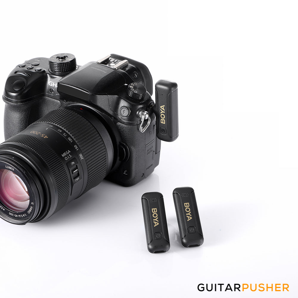 BOYA BY-WM3T2-M2 3.5mm Mini 2.4GHz Wireless Microphone