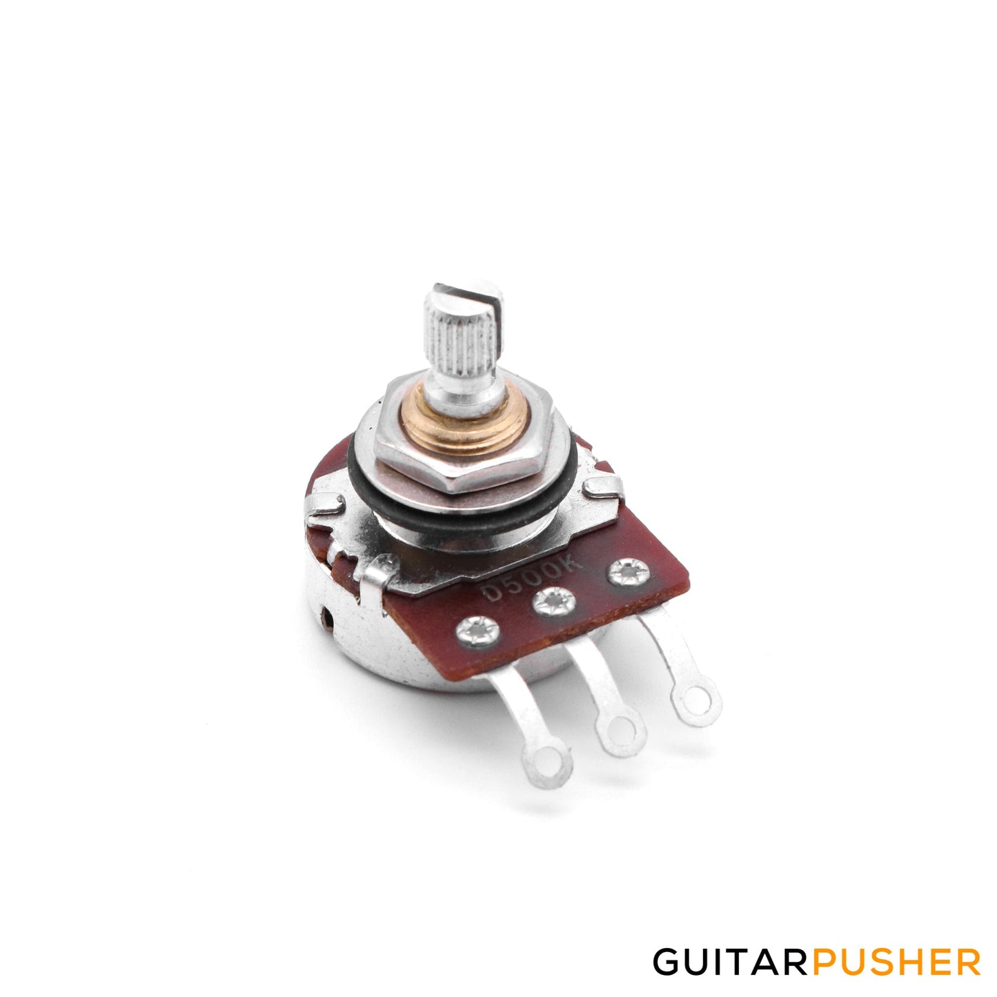 Bourns Pro Audio 500k PDA24 Audio Taper Long Life Potentiometer 1/4 tall Split Shaft for Tone Low Torque