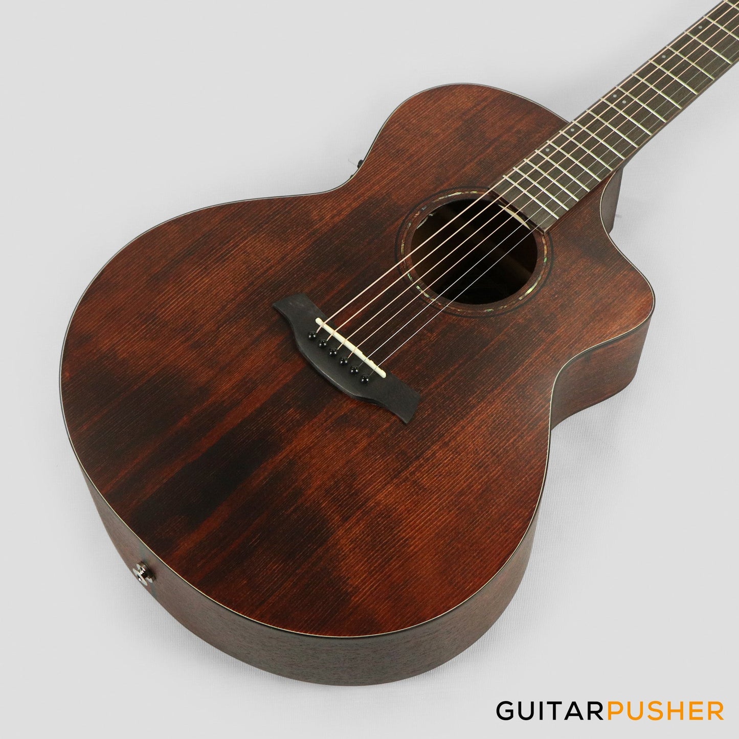 Baton Rouge X11S/FJE-AB Solid Spruce Top/Mahogany Folk Jumbo Acoustic-Electric Guitar - Antique Brown